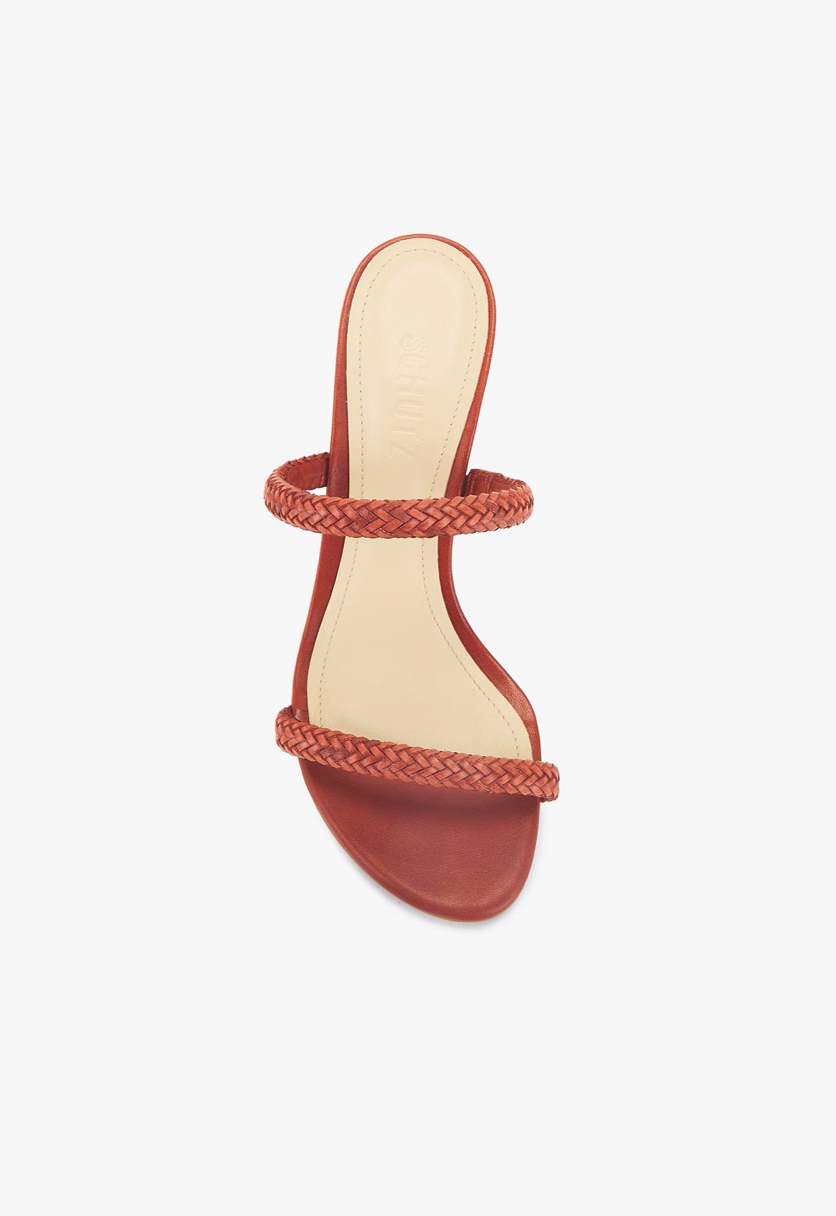 Schutz Taliah Woven Synthetic Sandal