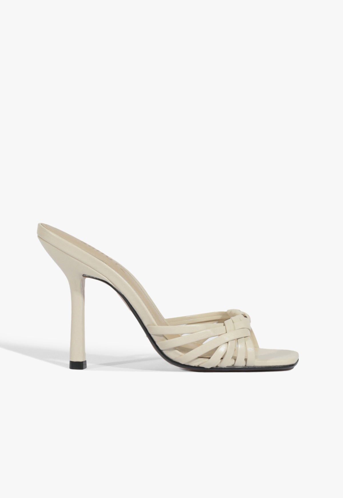 schutz Tara Mule Leather Sandal