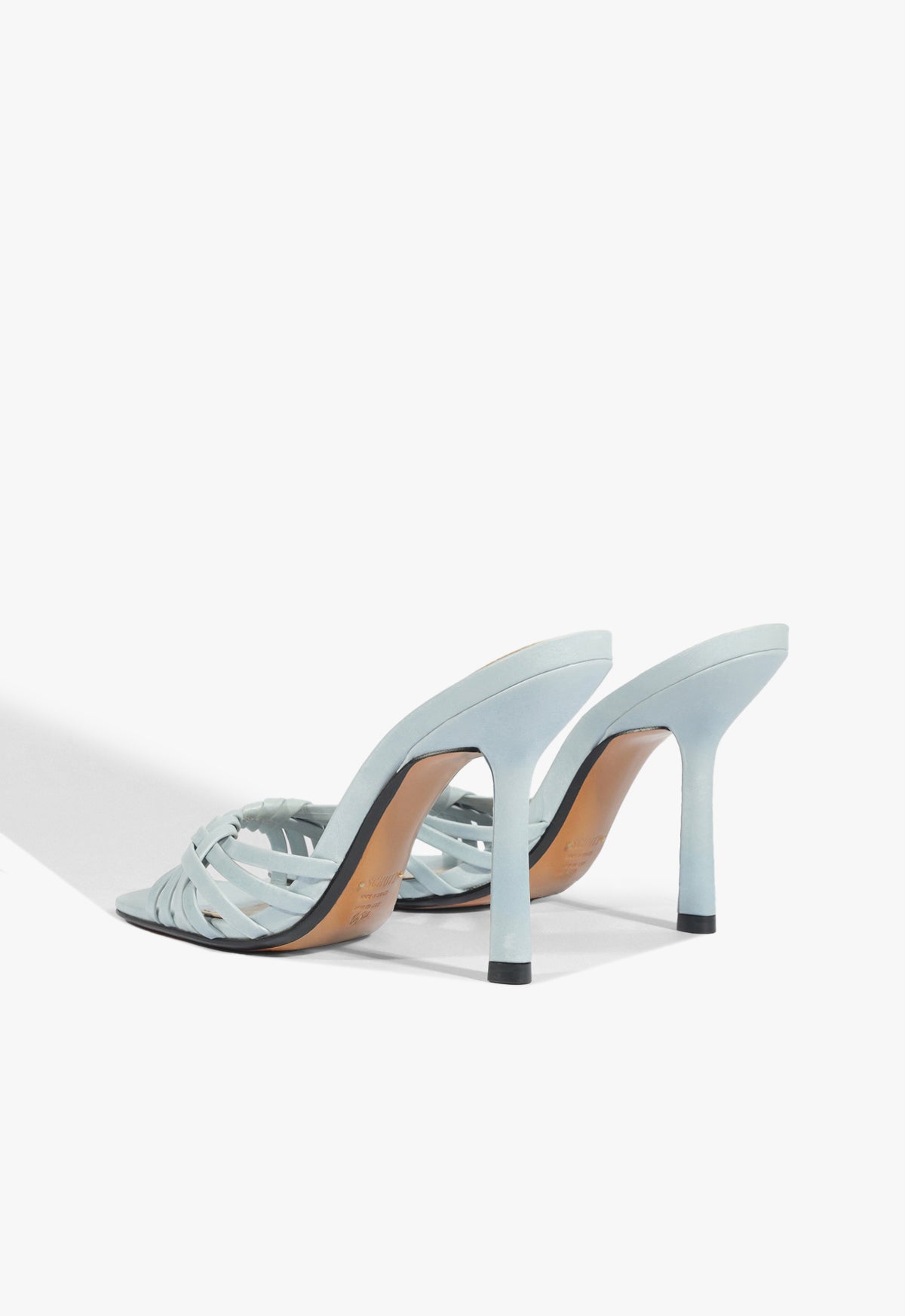 Schutz Tara Mule Leather Sandal