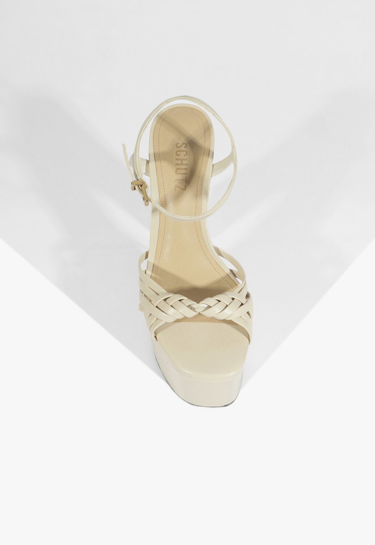 Schutz Tara Platform Leather Sandal