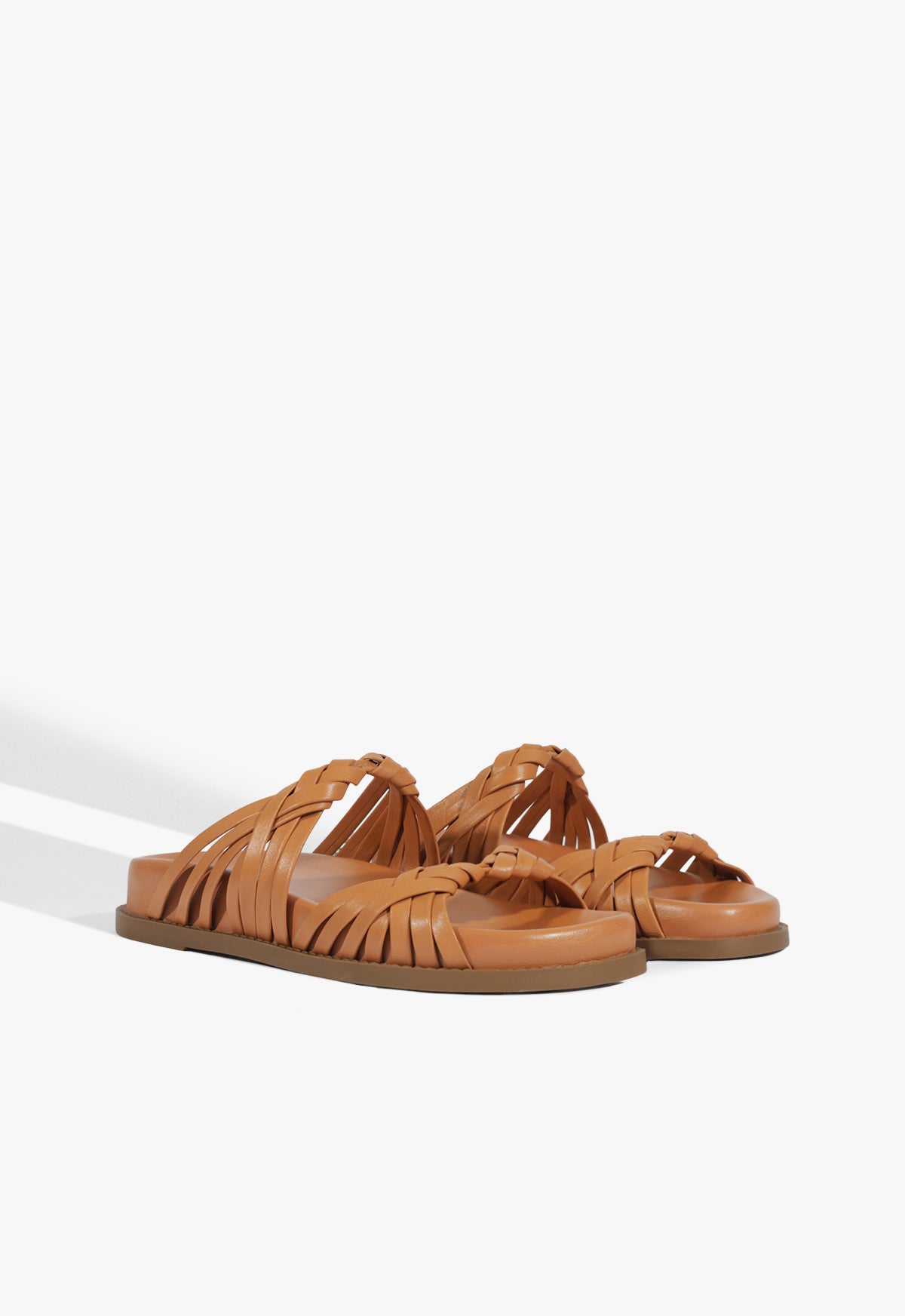 Schutz Tara Sporty Leather Sandal