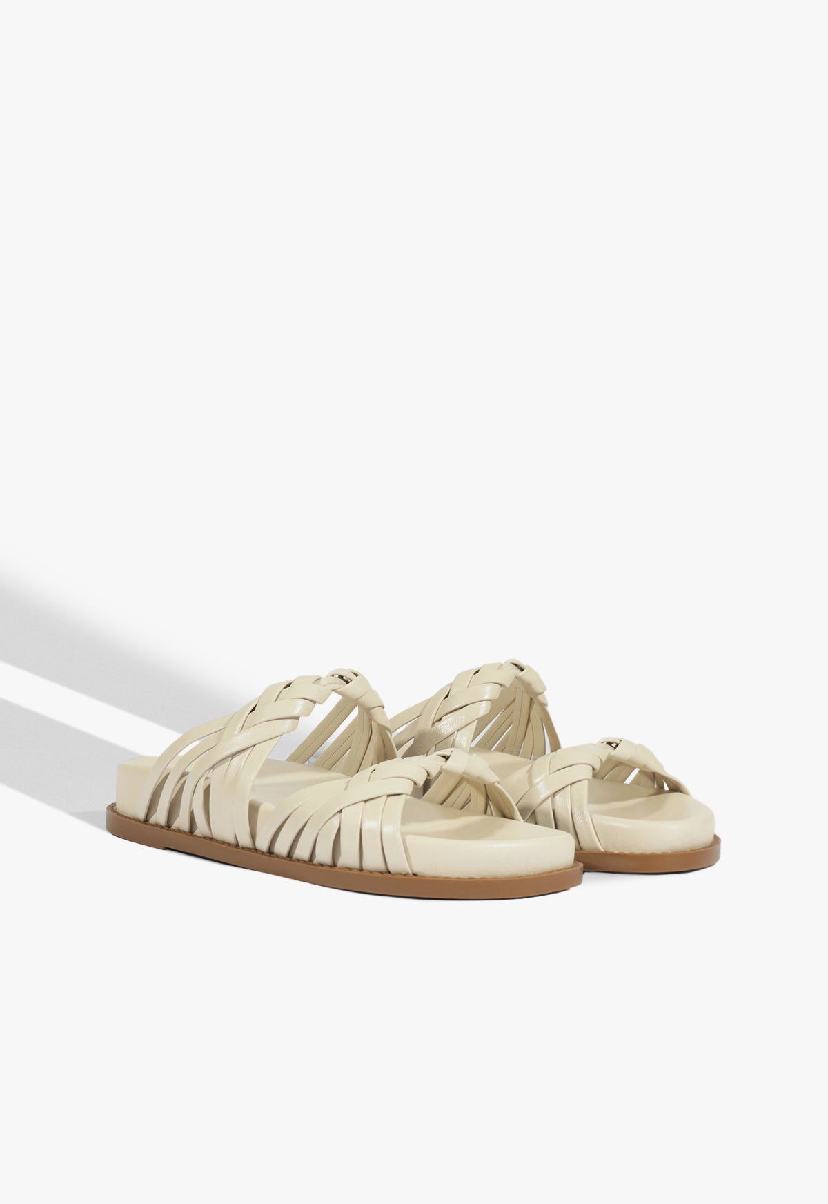 Schutz Tara Sporty Leather Sandal
