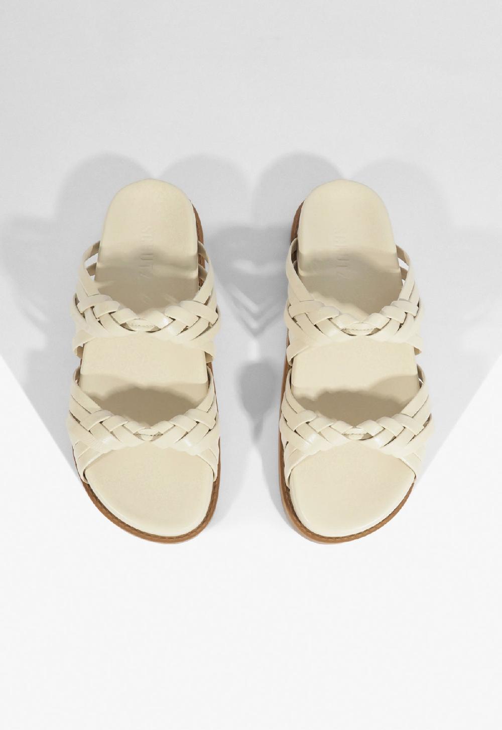 Schutz Tara Sporty Leather Sandal