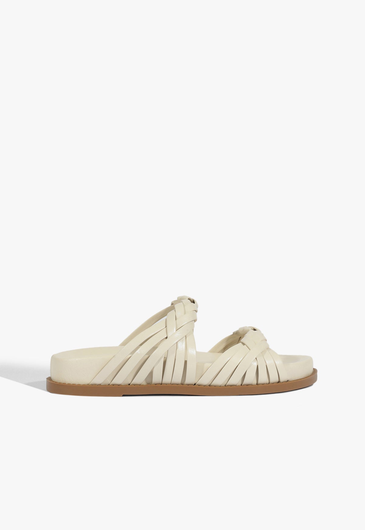 schutz Tara Sporty Leather Sandal