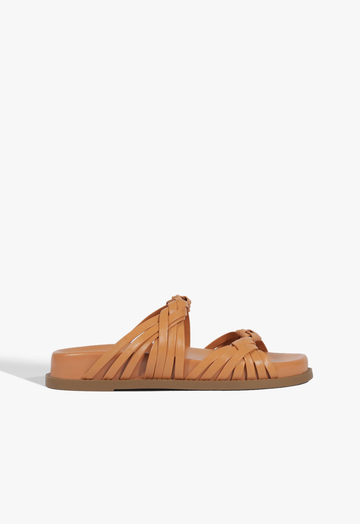 schutz Tara Sporty Leather Sandal