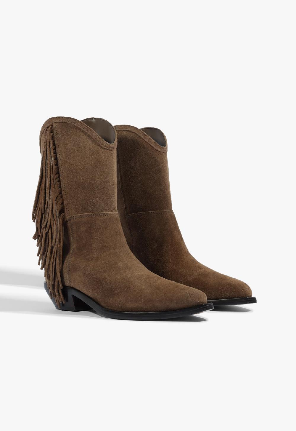 Schutz Tess West Suede Bootie