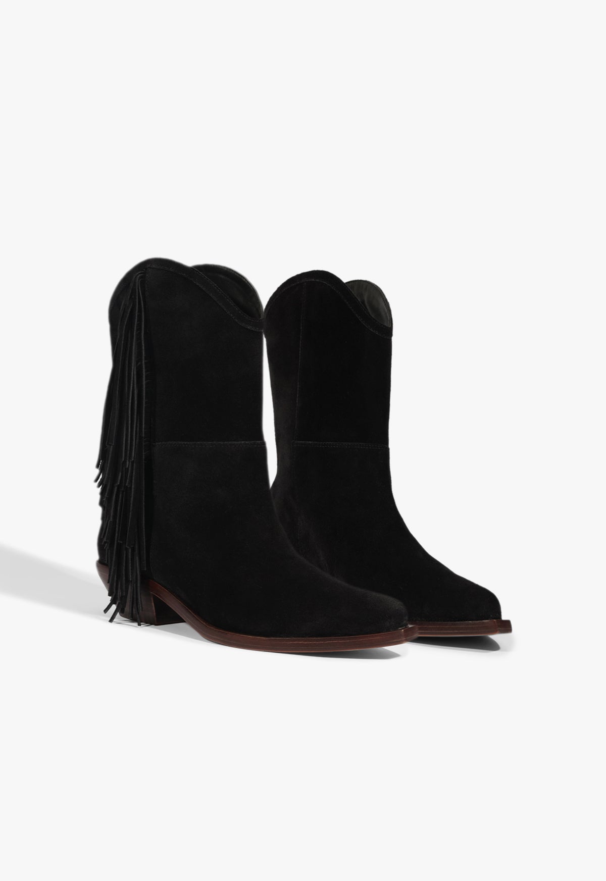 Schutz Tess West Suede Bootie