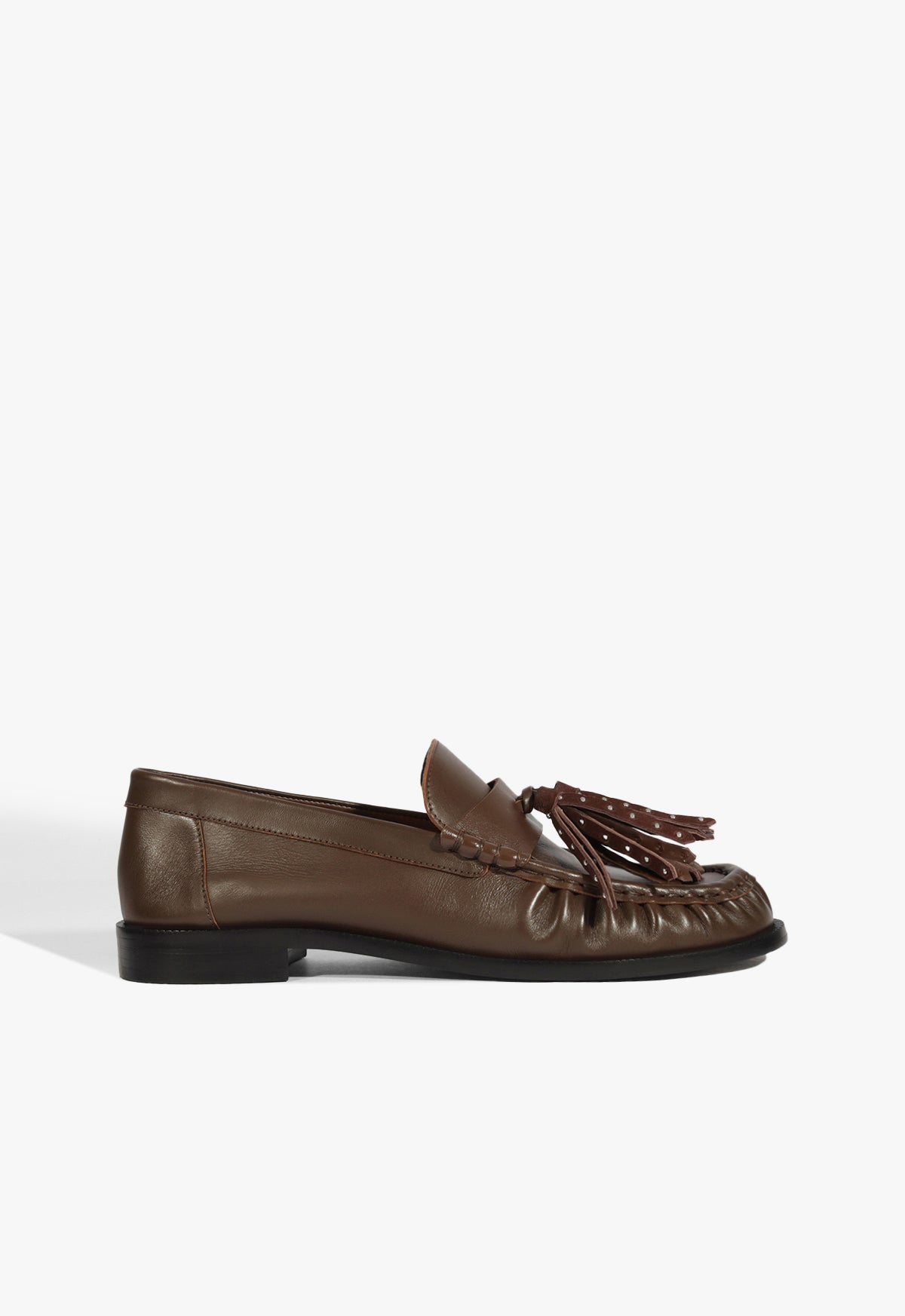 schutz Tilly Leather Flat