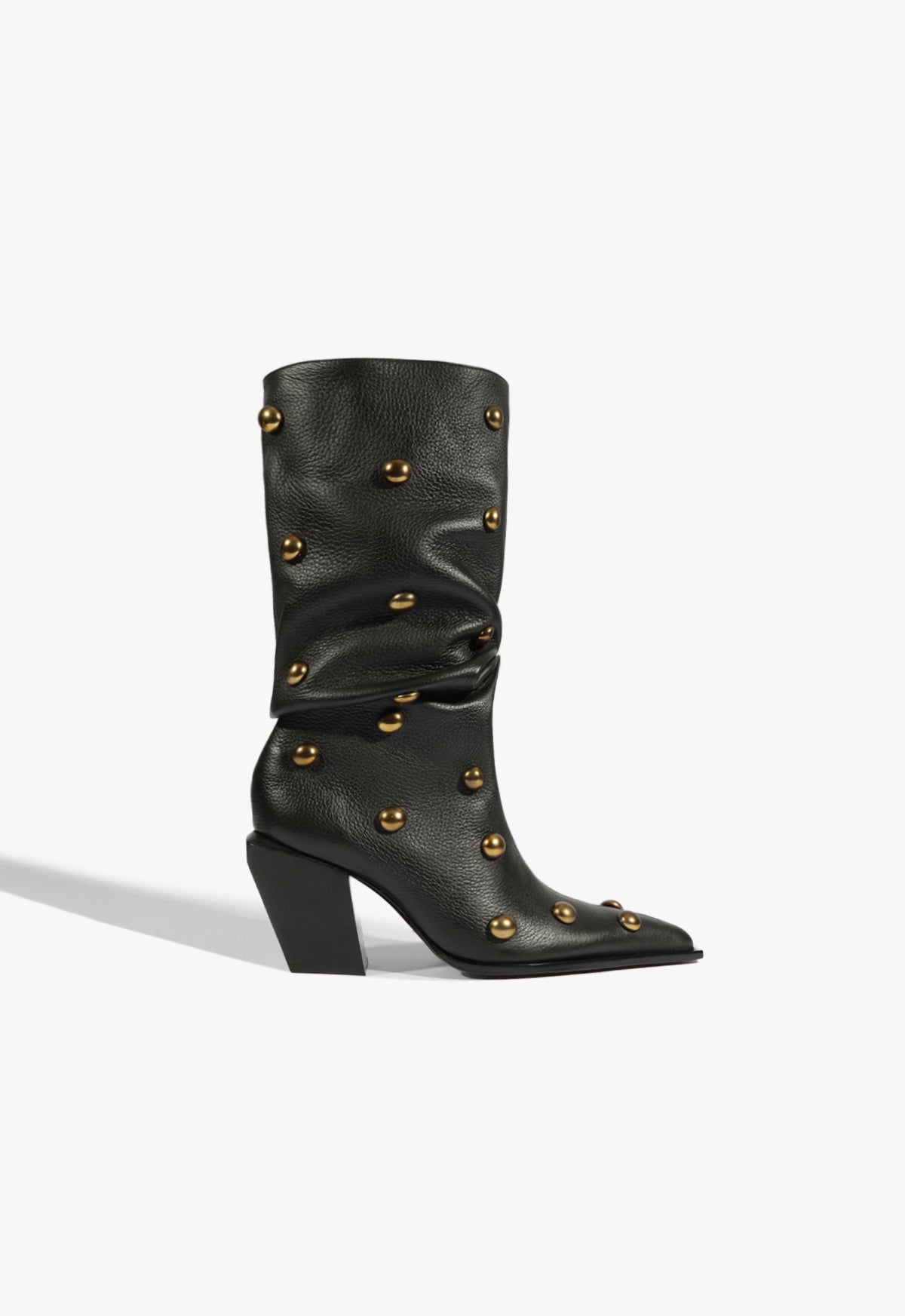 schutz Tulsa Studs Leather Boot