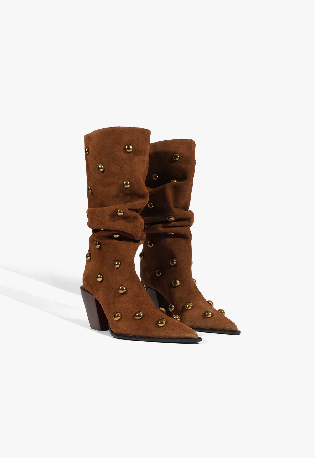 Schutz Tulsa Studs Suede Boot