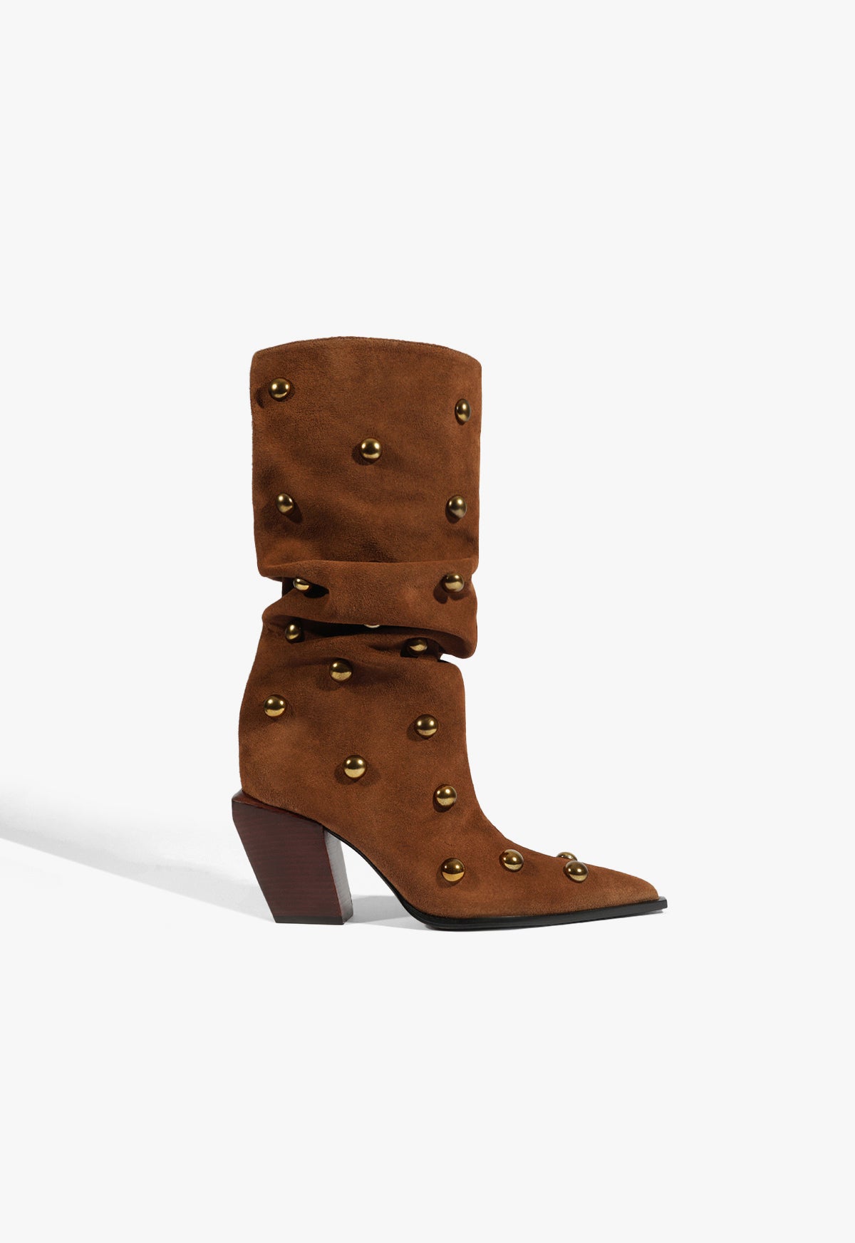 schutz Tulsa Studs Suede Boot