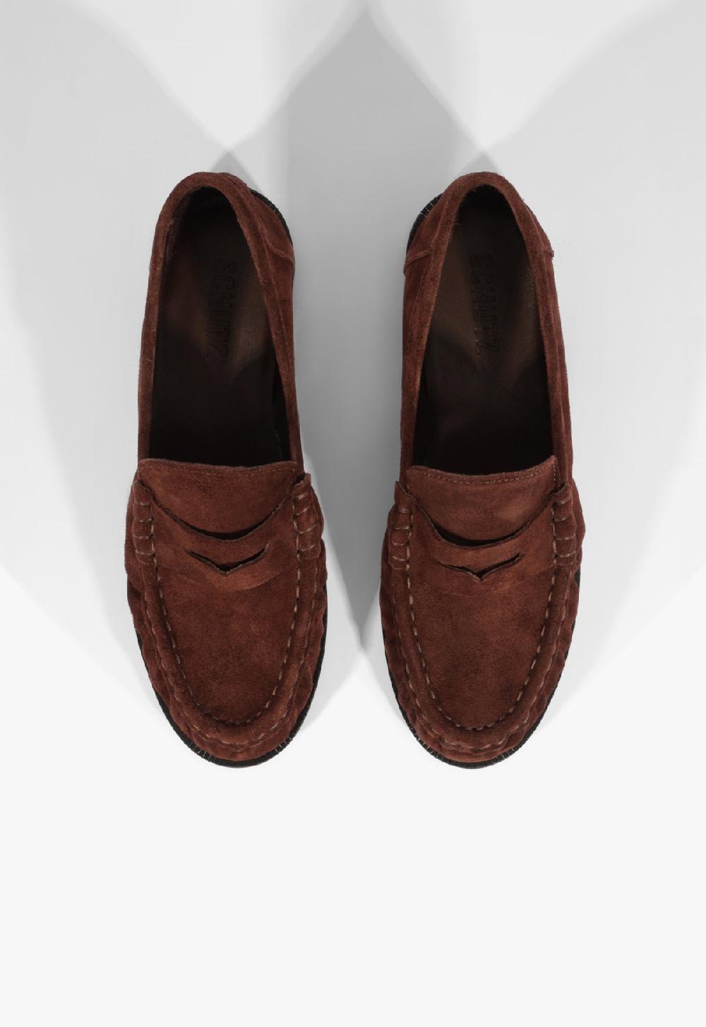 Schutz Tyche Suede Flat