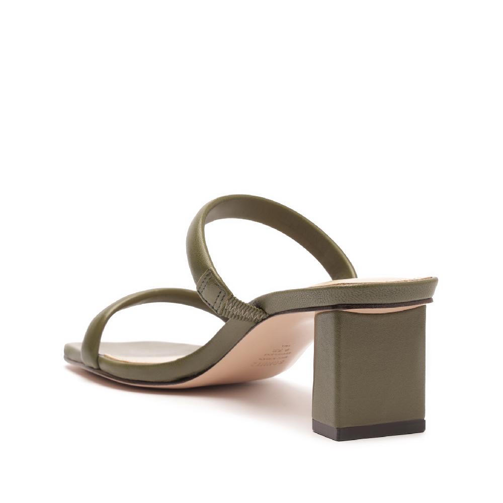 Schutz Ully Lo Nappa Leather Sandal