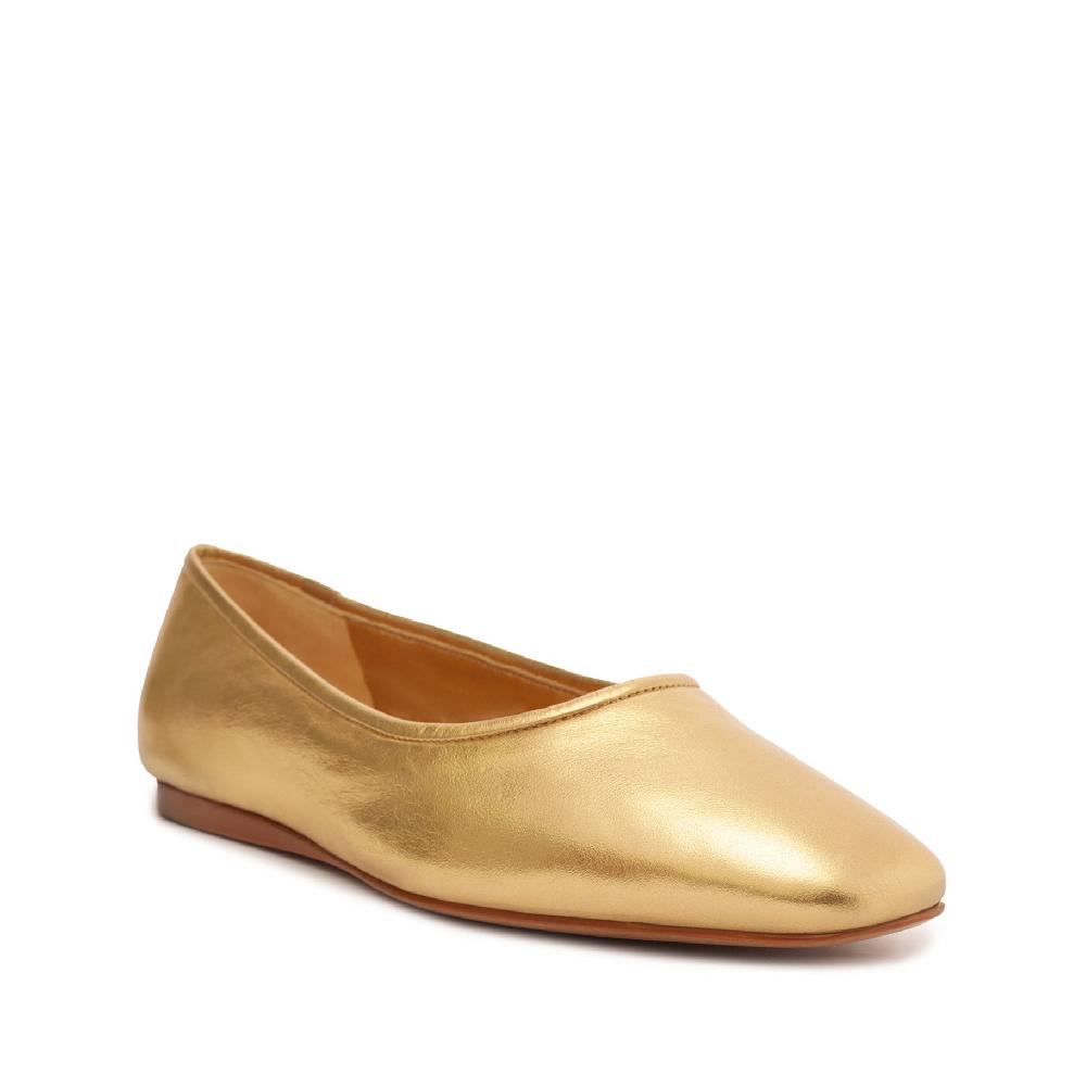 Schutz Vanessa Leather Flat