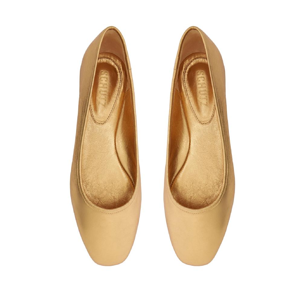 Schutz Vanessa Leather Flat