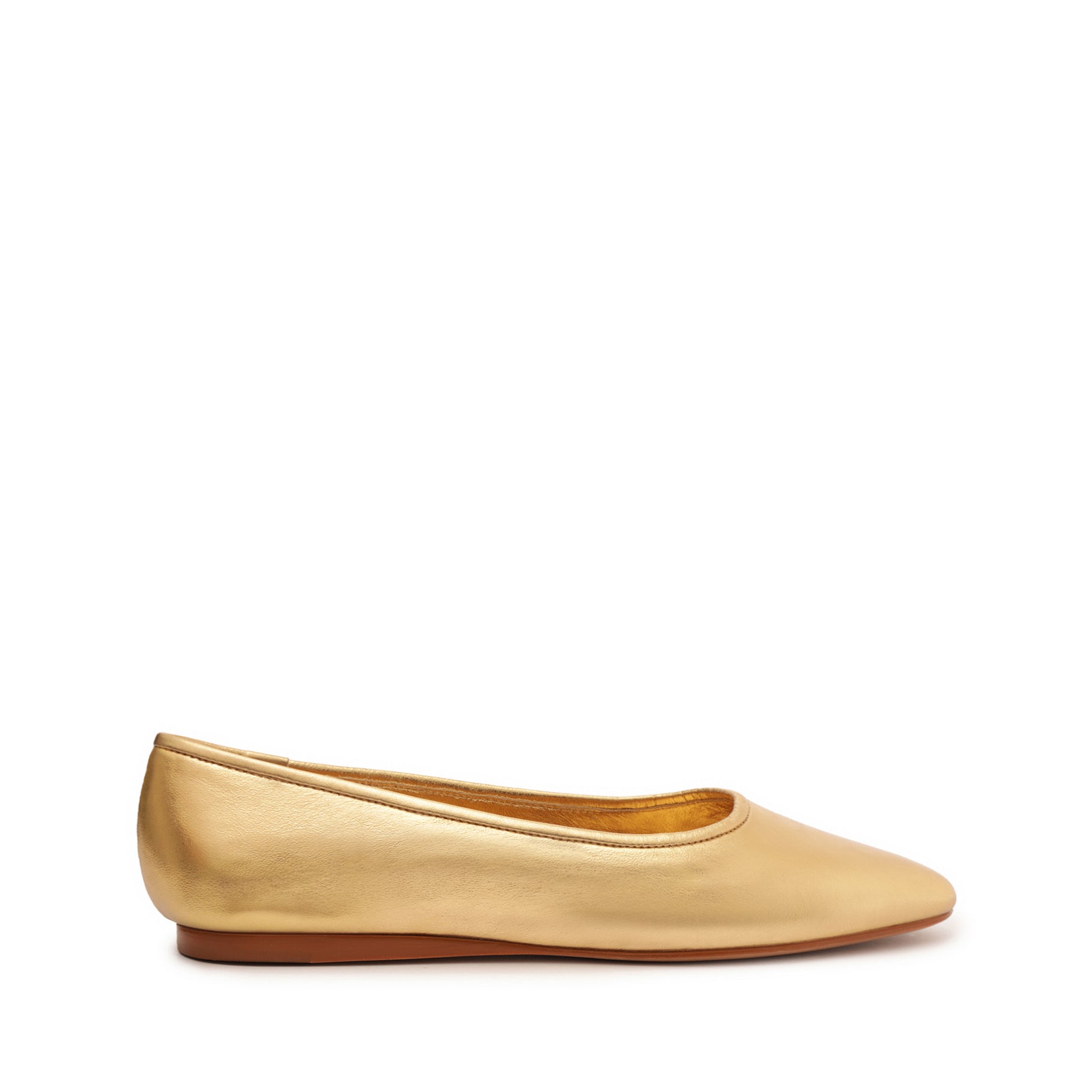 schutz Vanessa Leather Flat