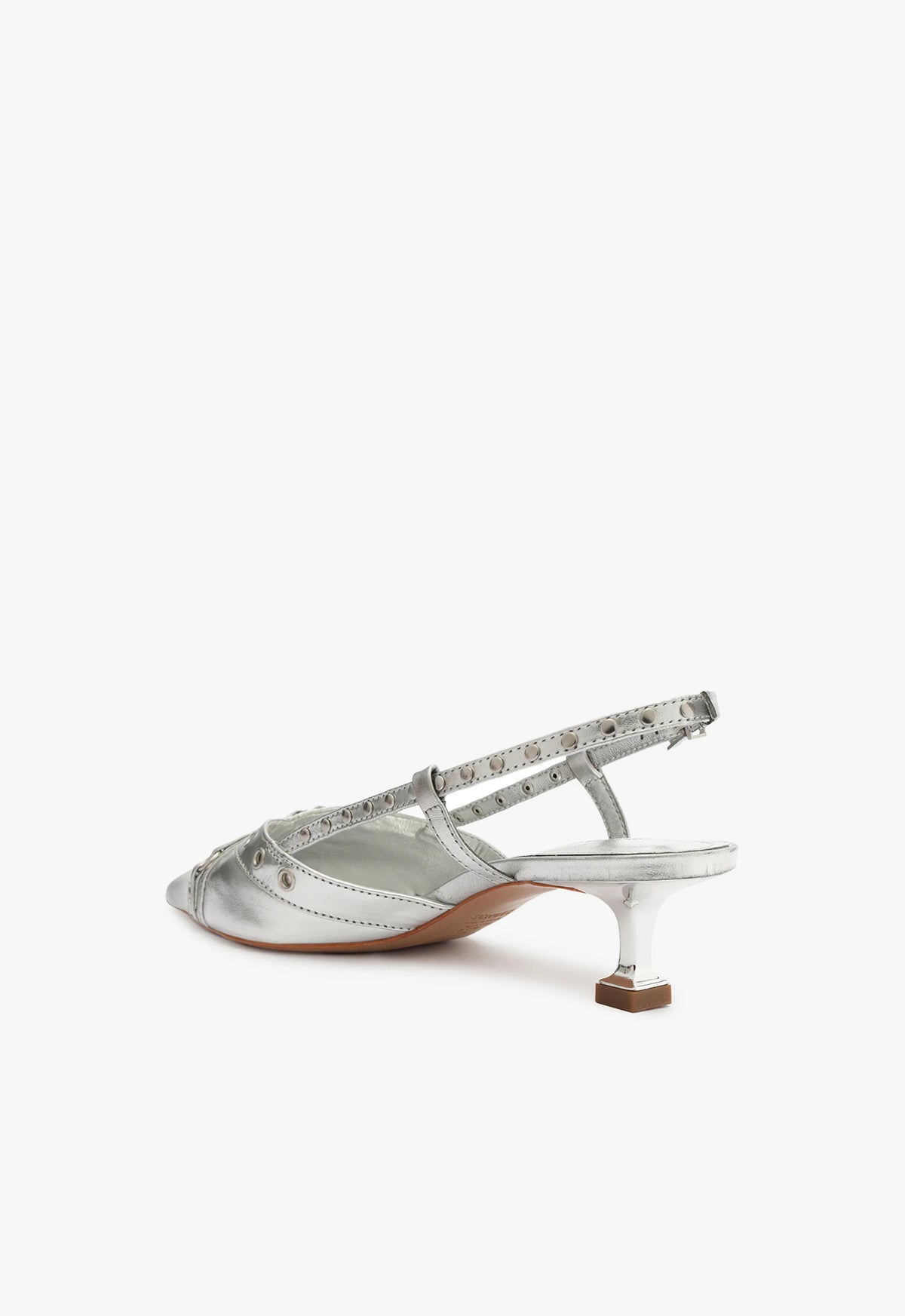 Schutz Venezia Metallic Leather Pump