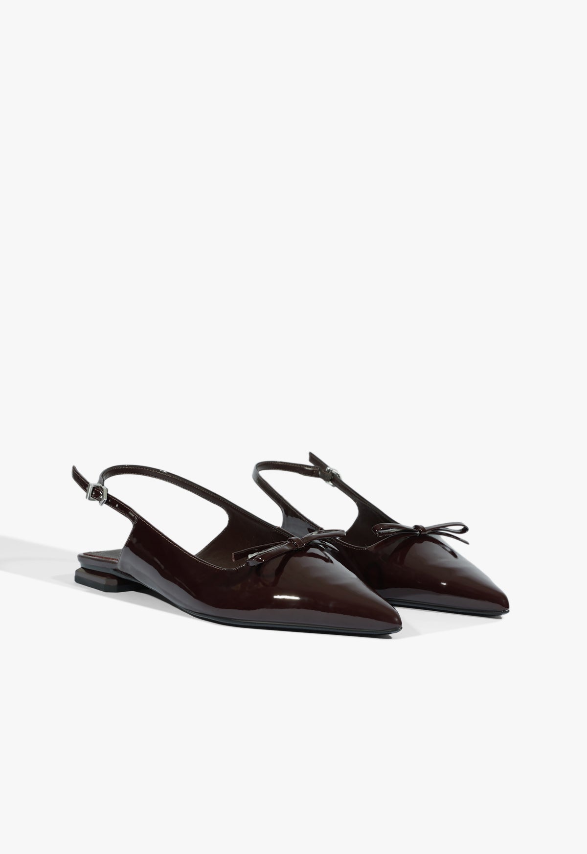 Schutz Violetta Sculpt Patent Flat
