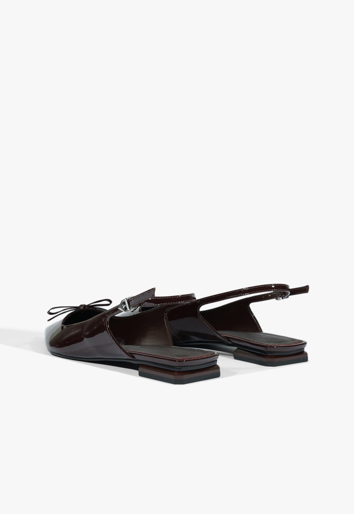 Schutz Violetta Sculpt Patent Flat