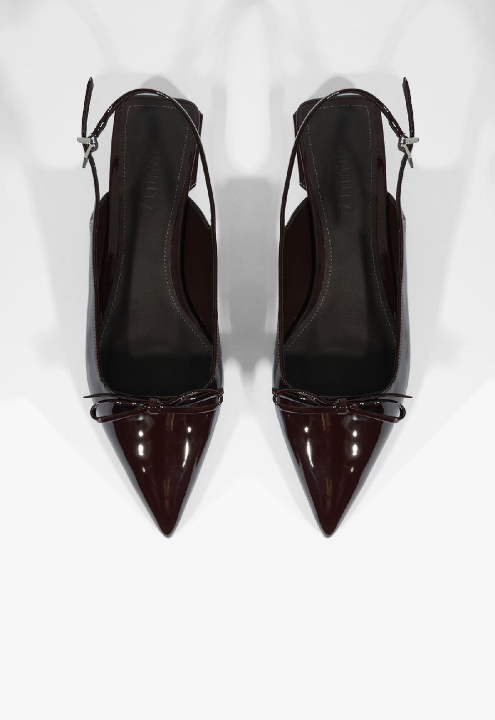 Schutz Violetta Sculpt Patent Flat