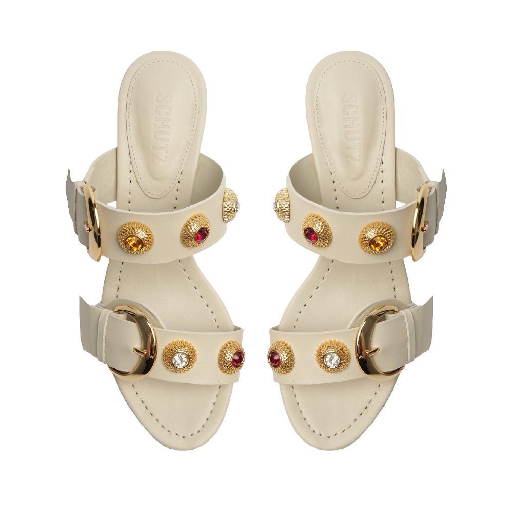 Schutz Vivian Leather Sandal