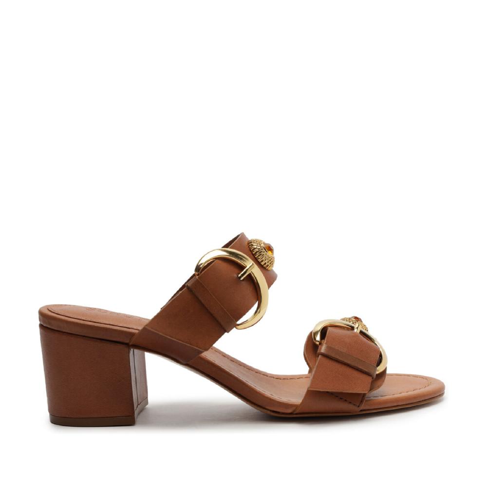 schutz Vivian Leather Sandal