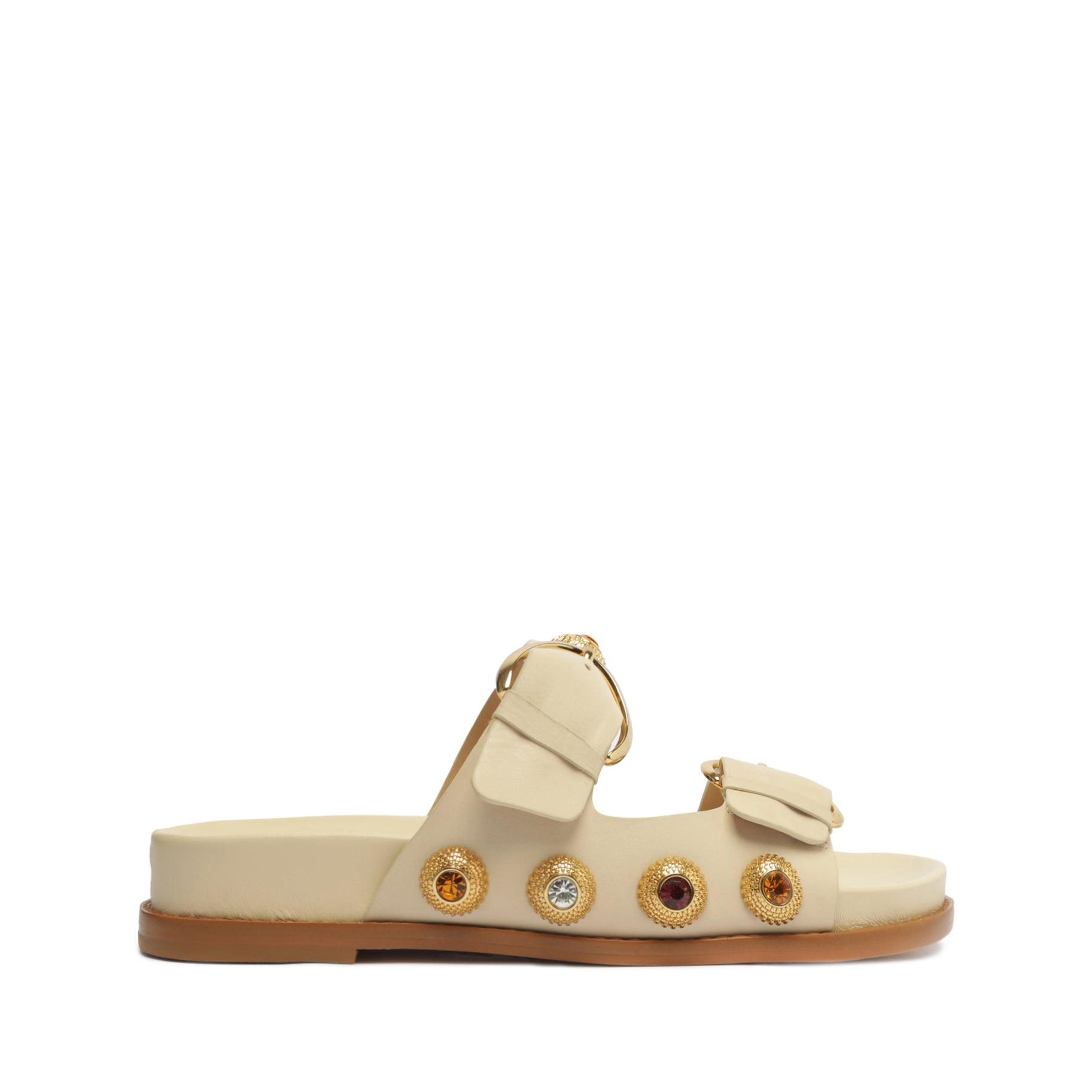 schutz Vivian Sporty Leather Sandal