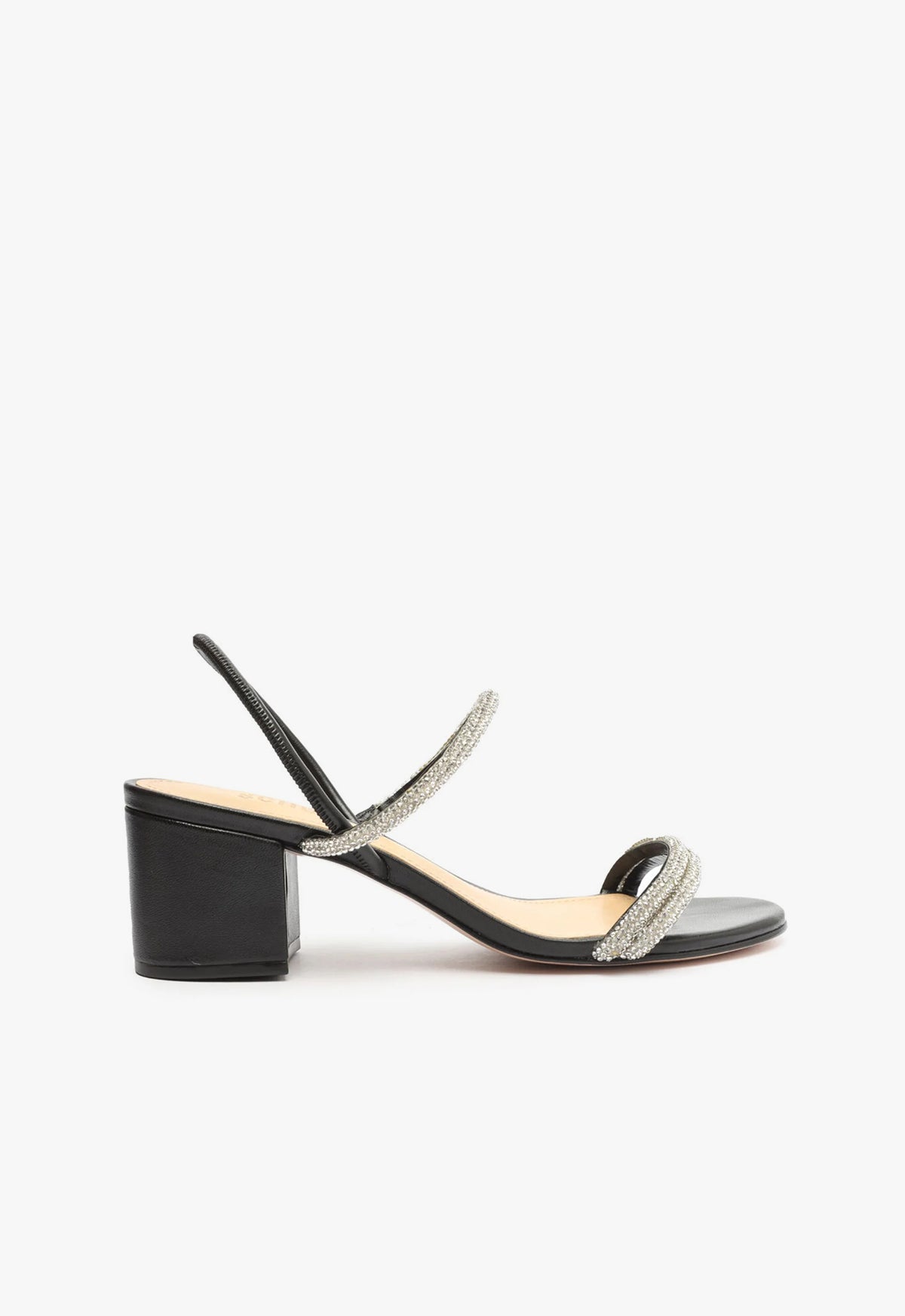 schutz Whiteley Block Nappa Leather Sandal