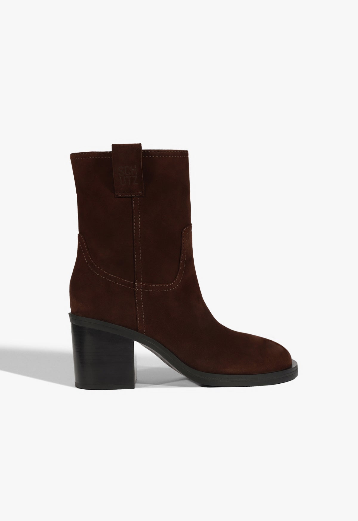schutz Wyatt Suede Bootie