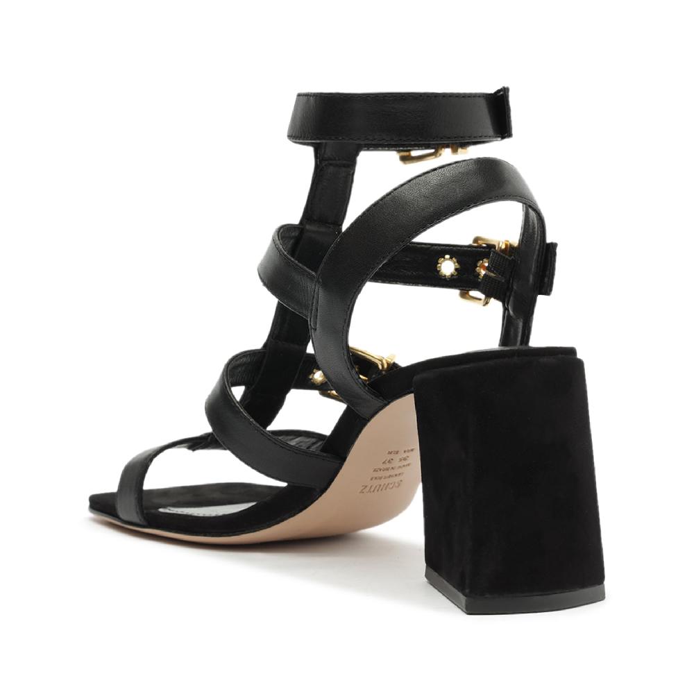 Schutz Yala Block Leather Sandal