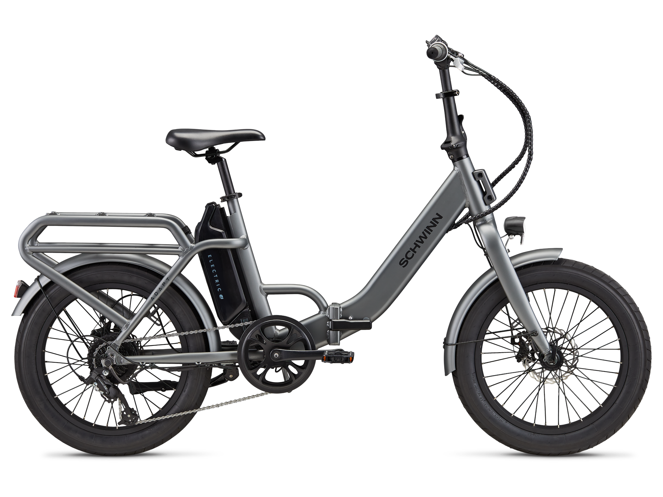 schwinn Adapt Folding Electric Bike Electric Bike Grey