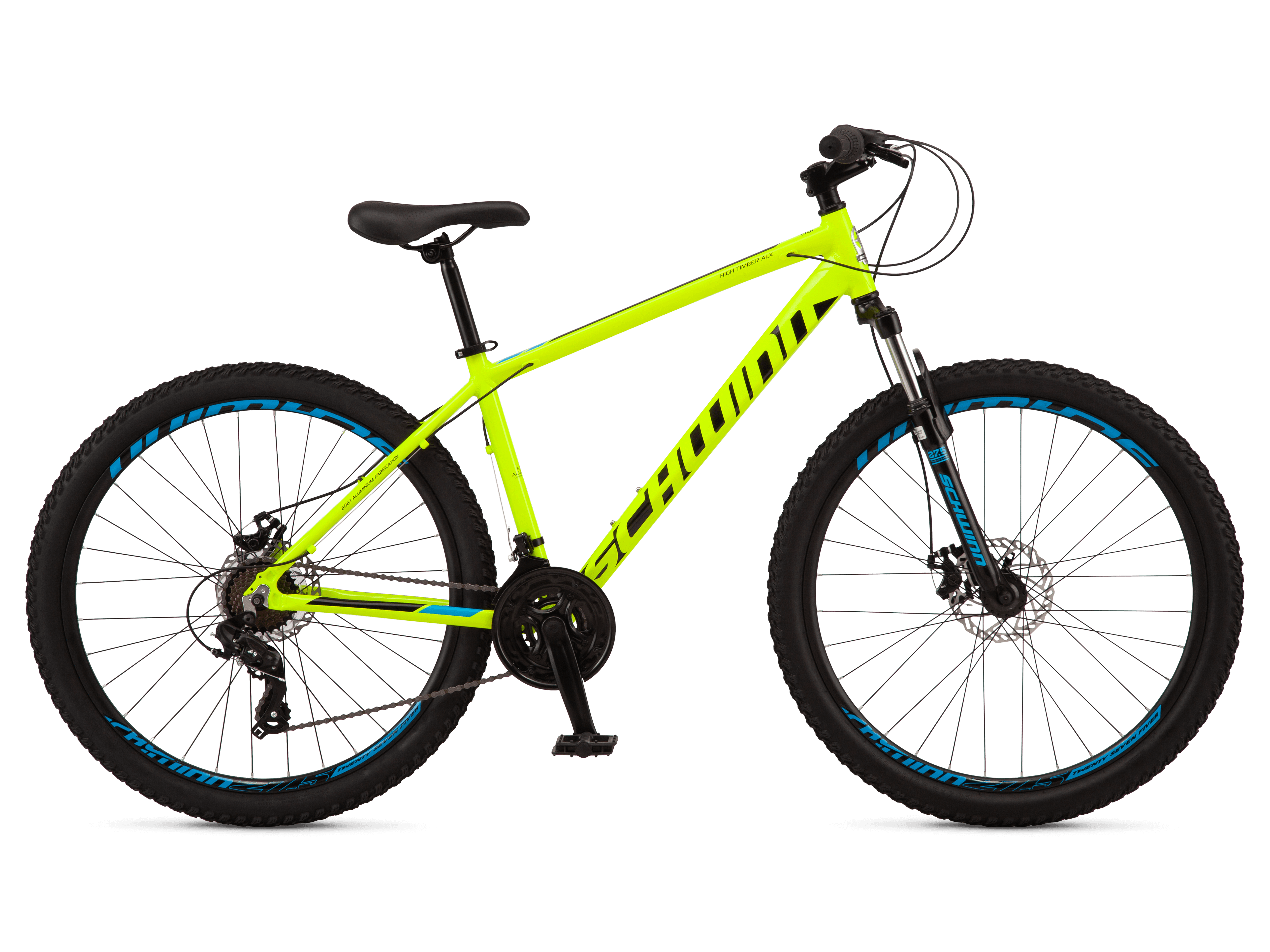 schwinn High Timber ALX 27.5in Mountain Bike Yellow