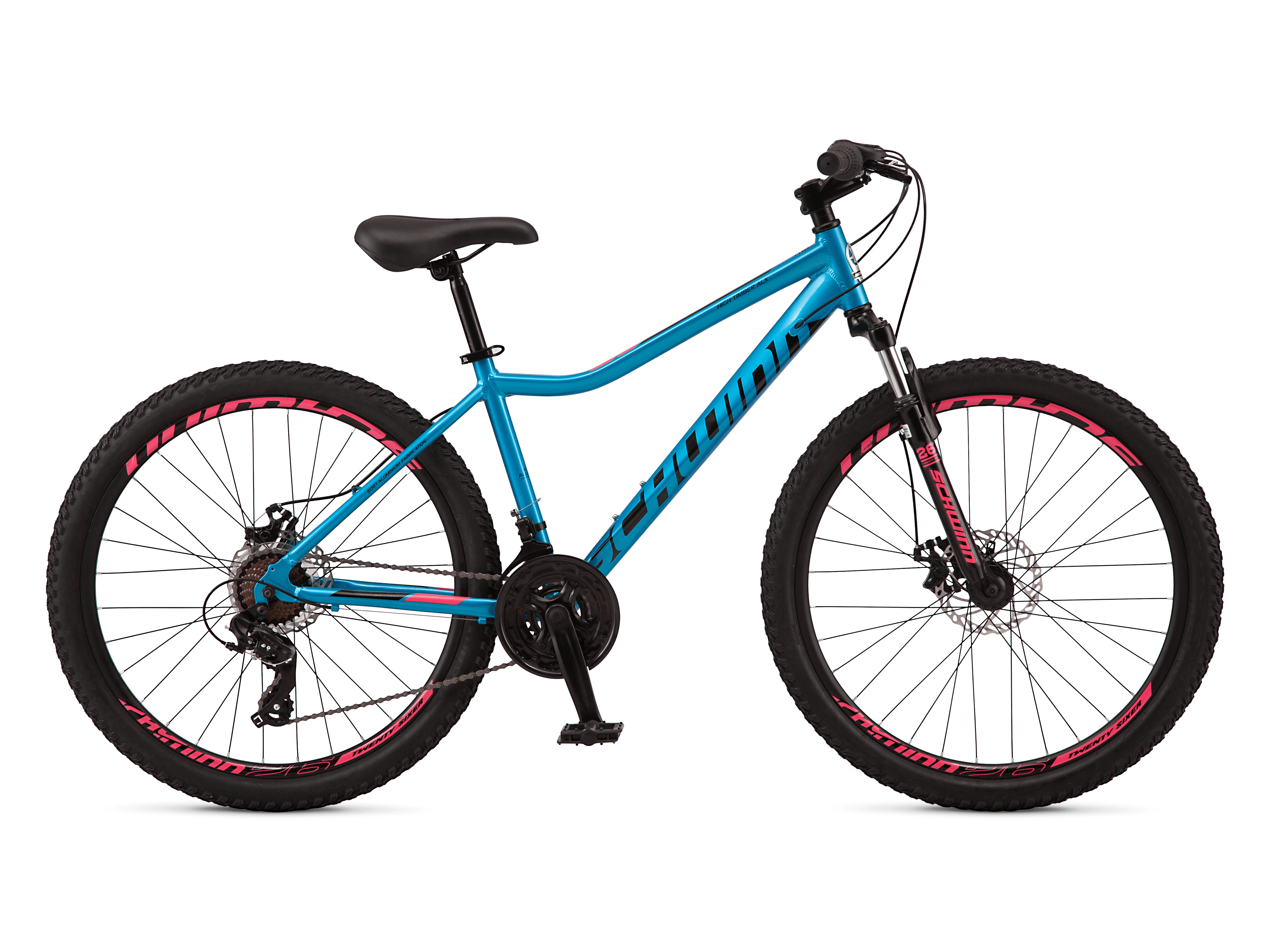 schwinn High Timber ALX Step-Thru 26in Mountain Bike Blue