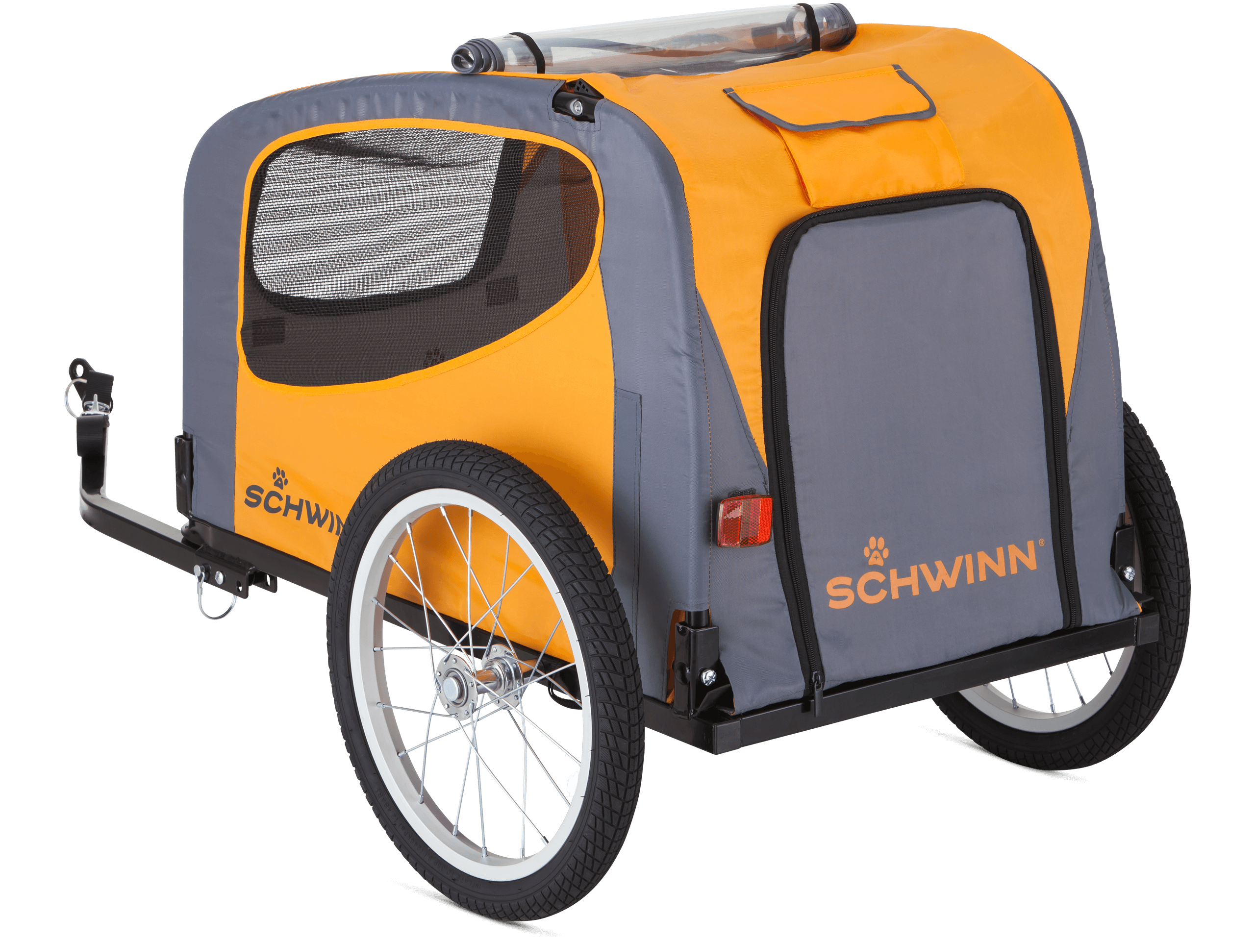 schwinn Rascal Pet Bike Trailer Bike Trailer Orange