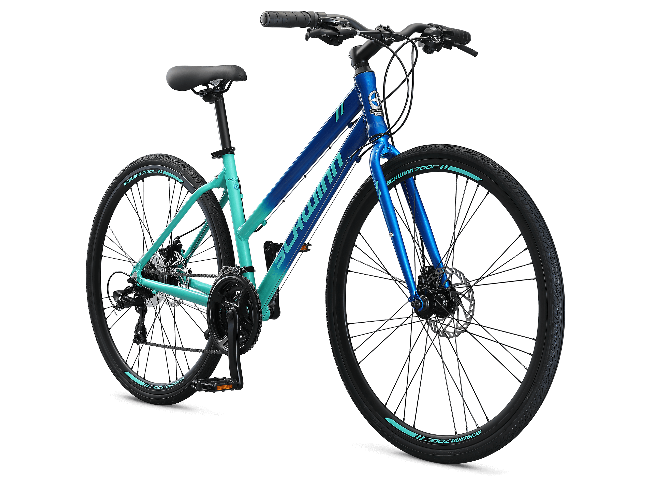 Schwinn Circuit Low-Step 28in Hybrid Bike Grey