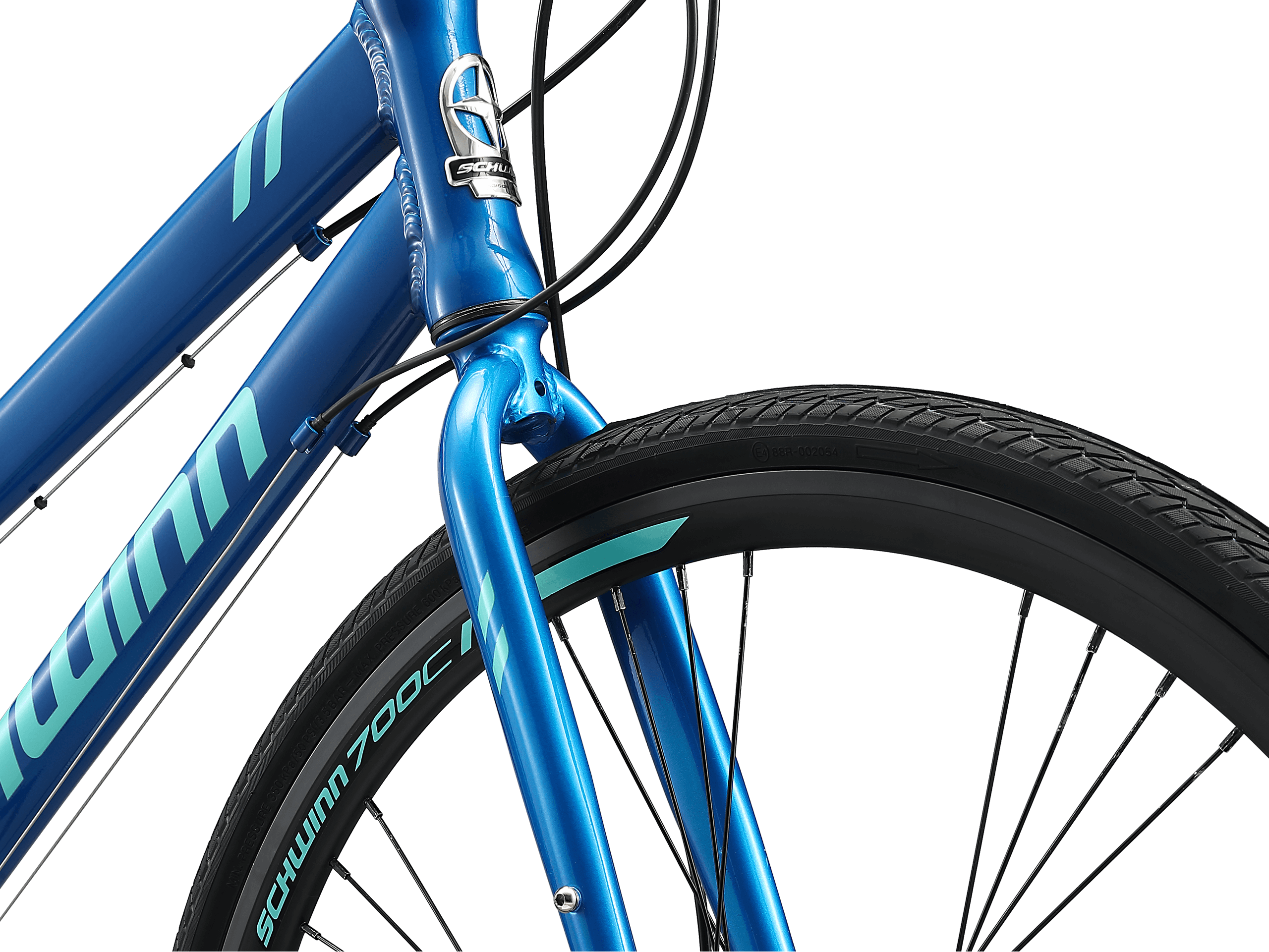 Schwinn Circuit Low-Step 28in Hybrid Bike Grey