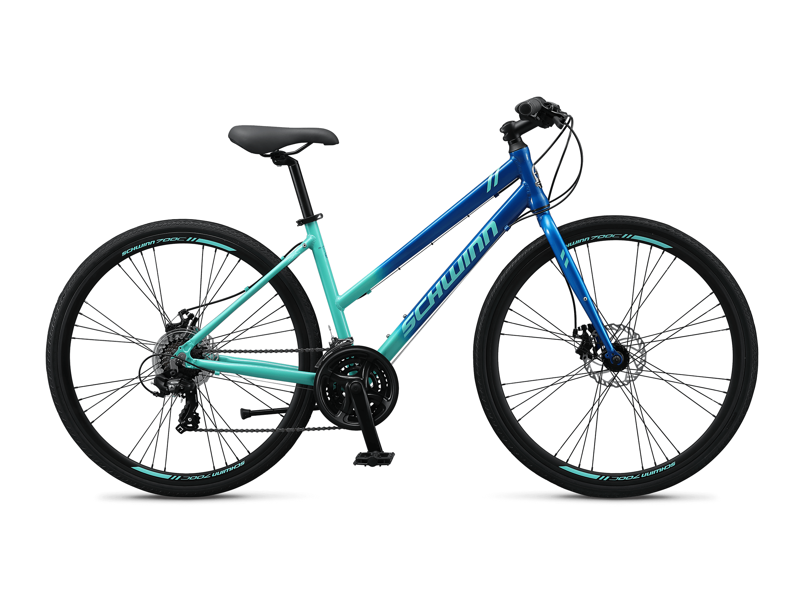 schwinn Circuit Low-Step 28in Hybrid Bike Grey