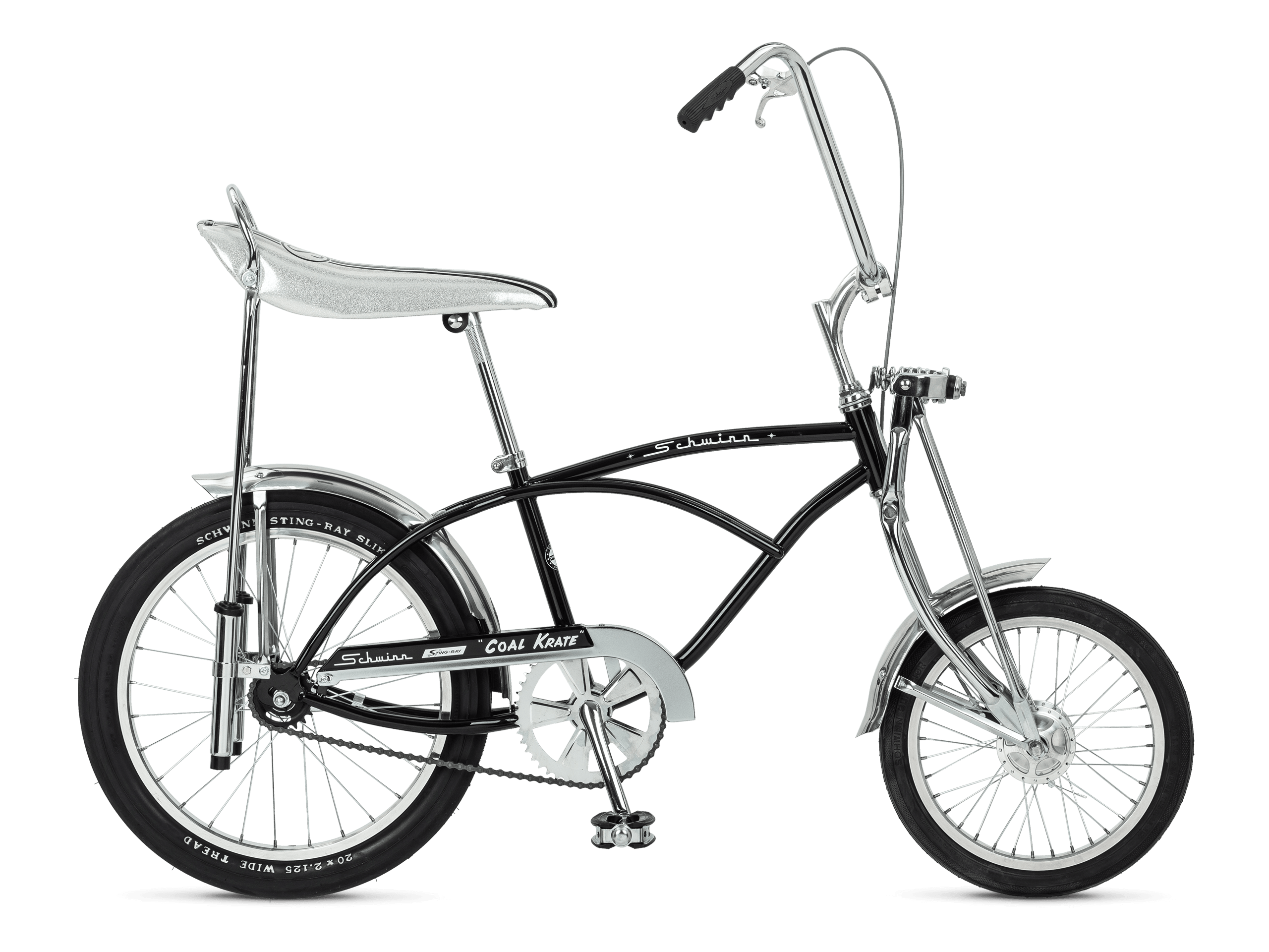 schwinn Coal Krate 20in Kids Bike Coal Black