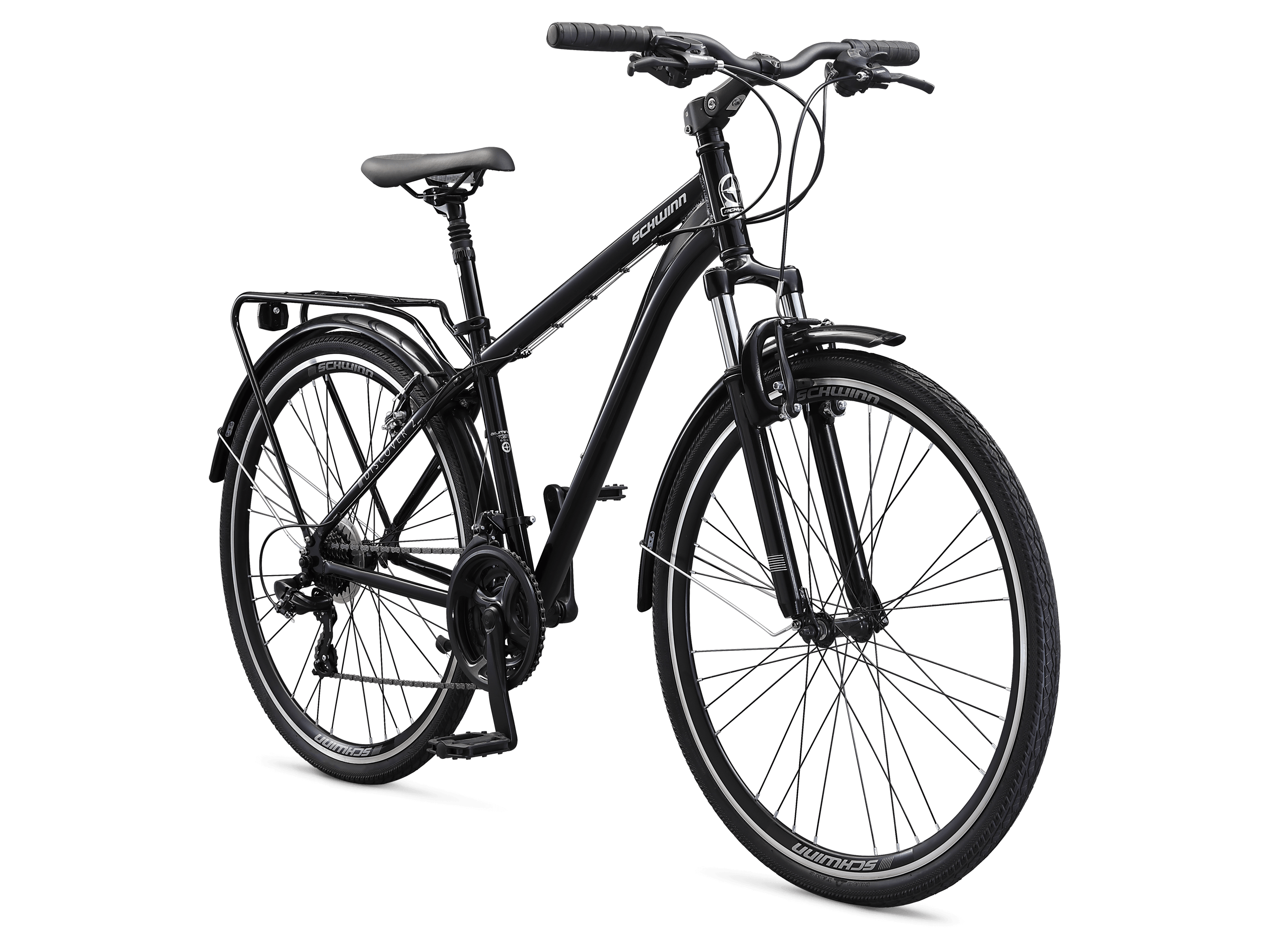 Schwinn Discover 2 - 700c Hybrid Bike Black