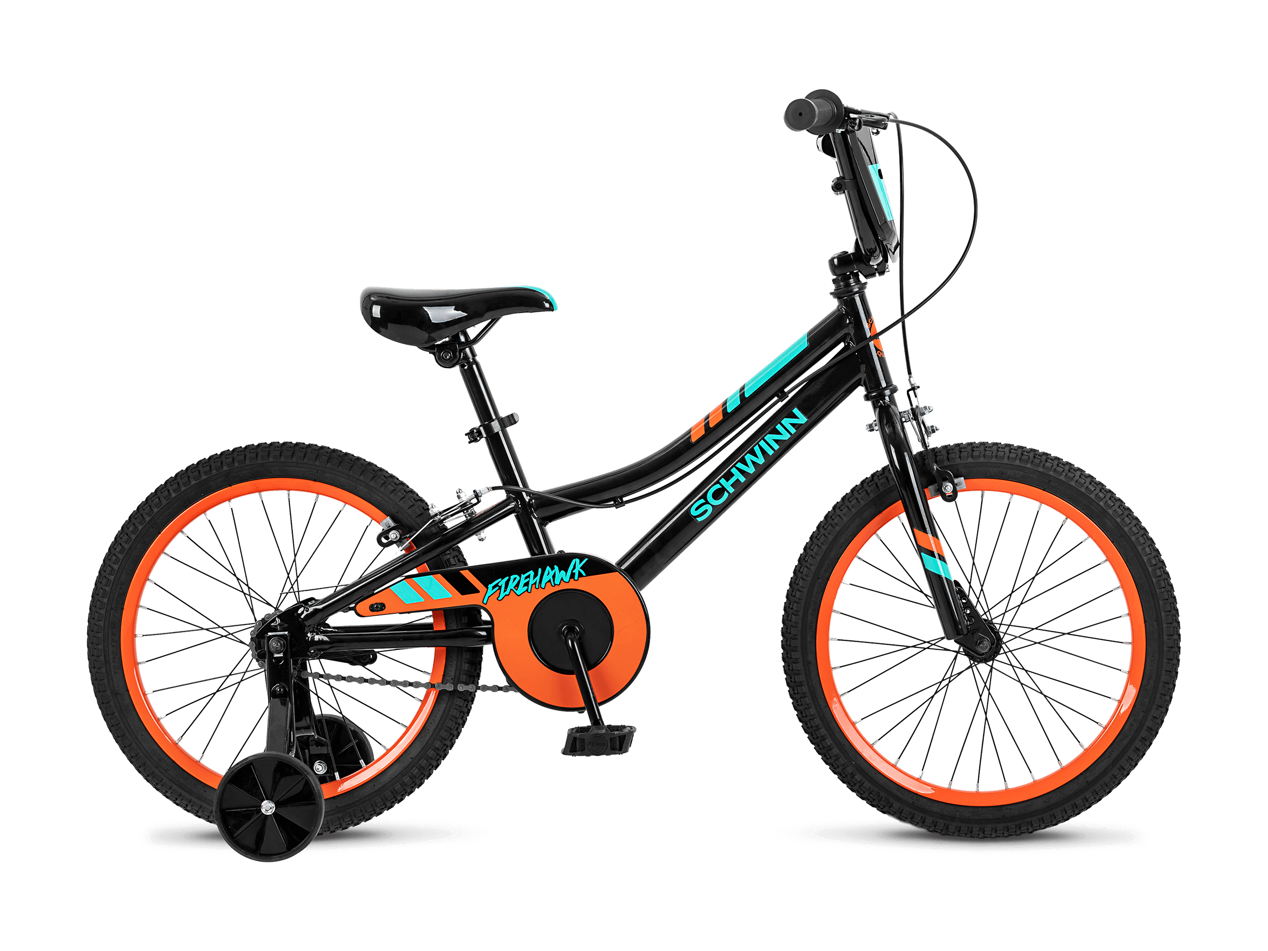 schwinn Firehawk 18in Kids Bike Black