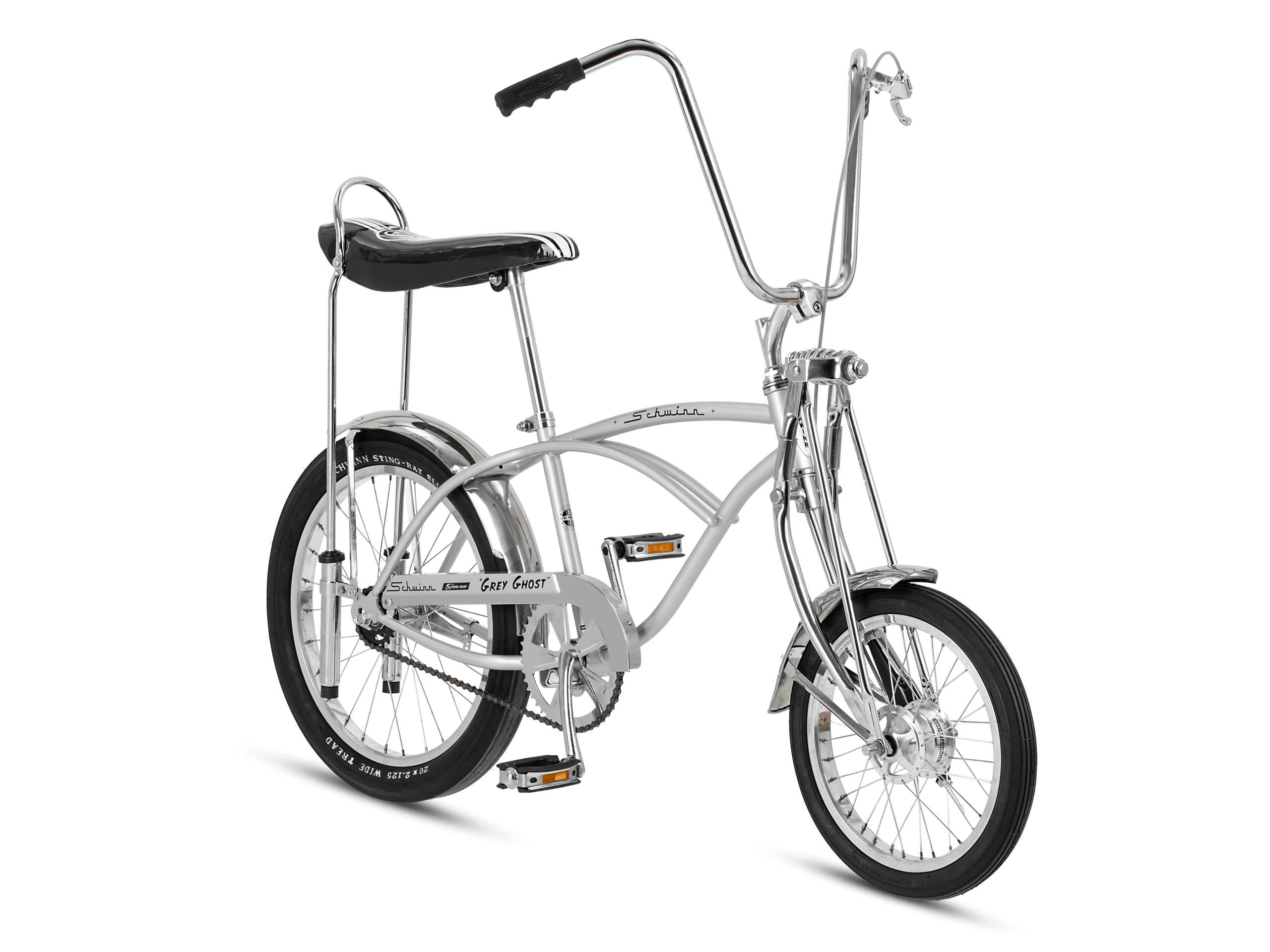 Schwinn Grey Ghost Krate 20in Kids Bike Grey