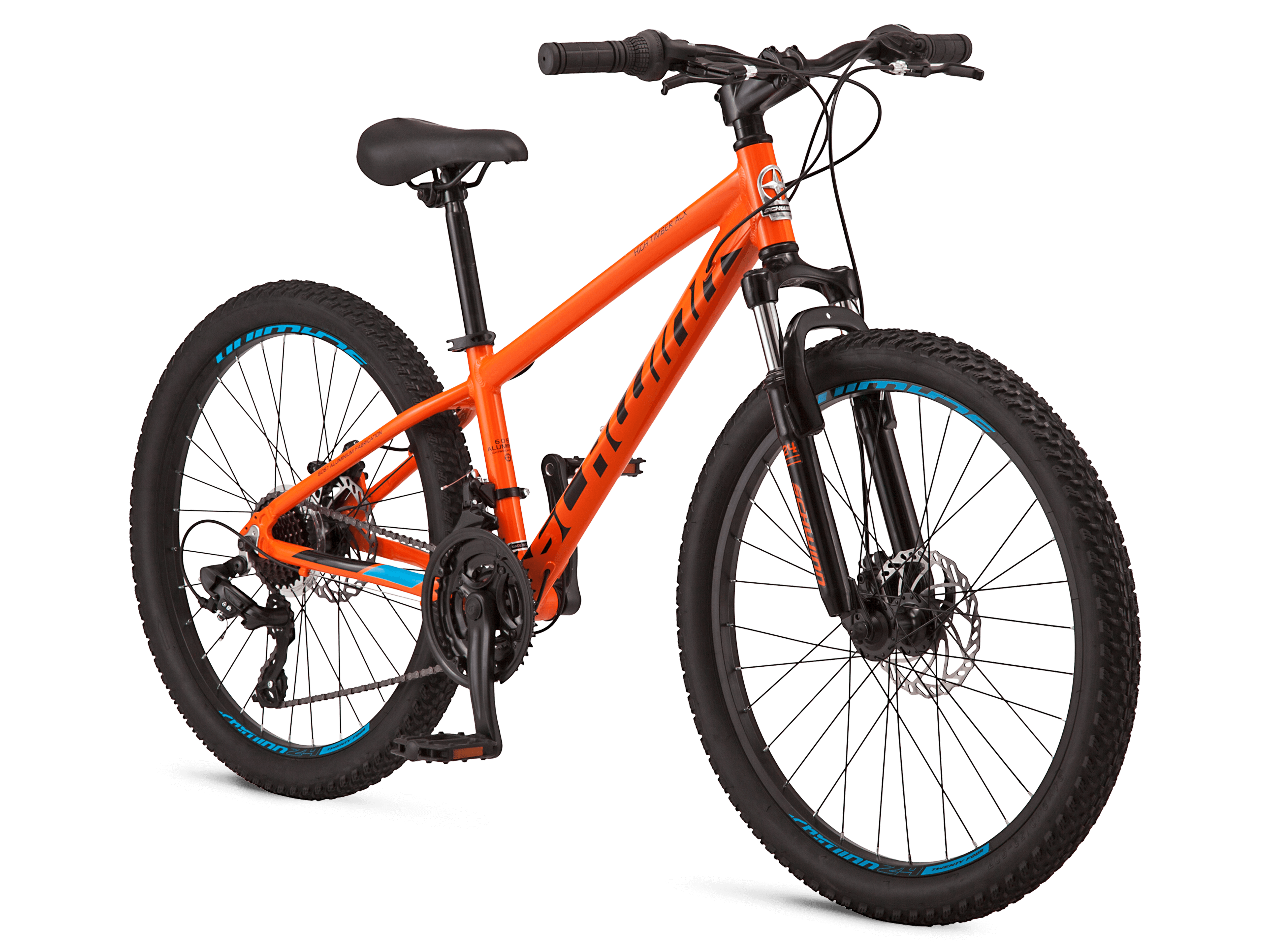 Schwinn High Timber ALX 24in Mountain Bike Orange
