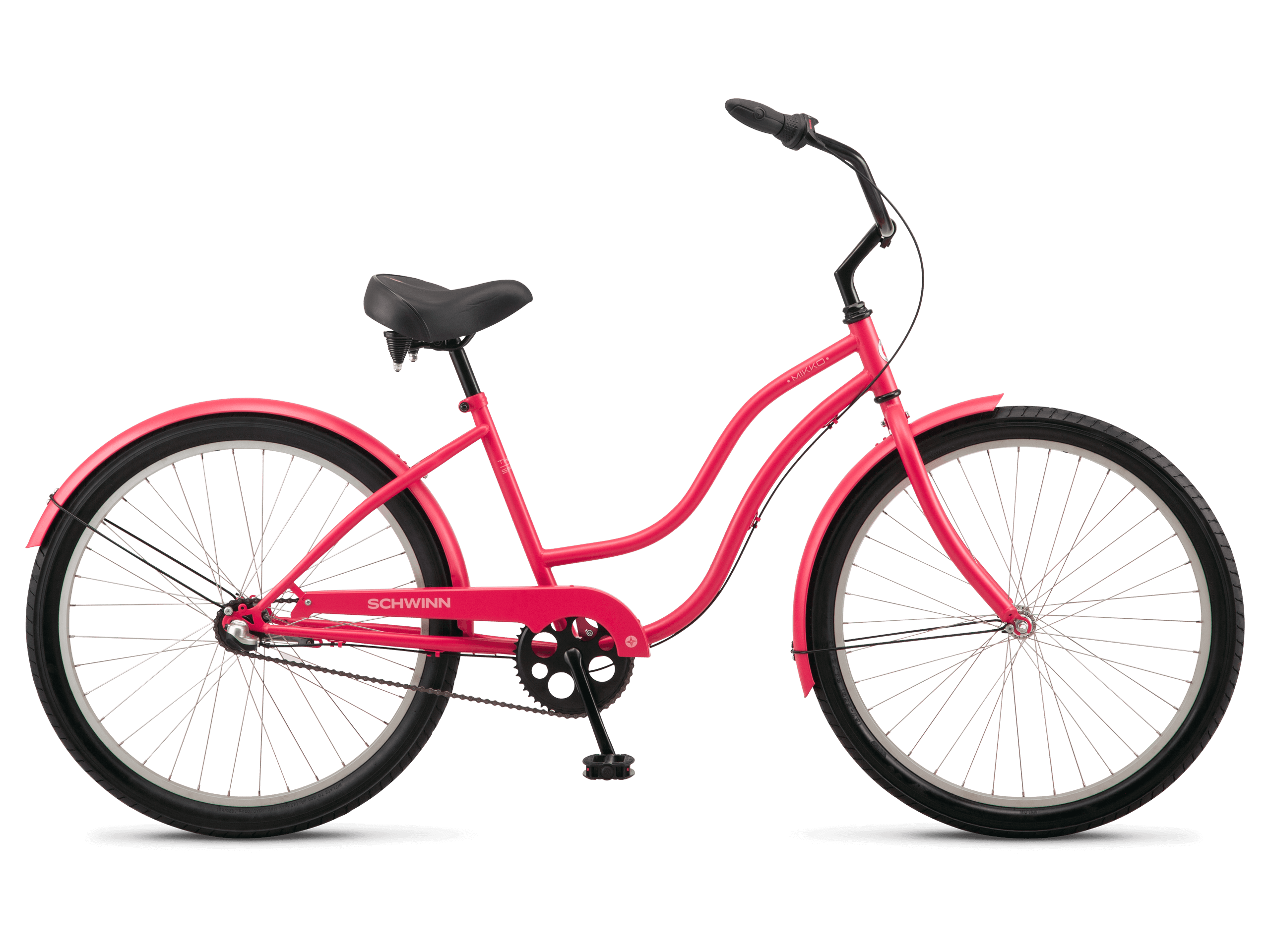 schwinn Mikko 3 Step-Thru 26in Cruiser Bike Pink