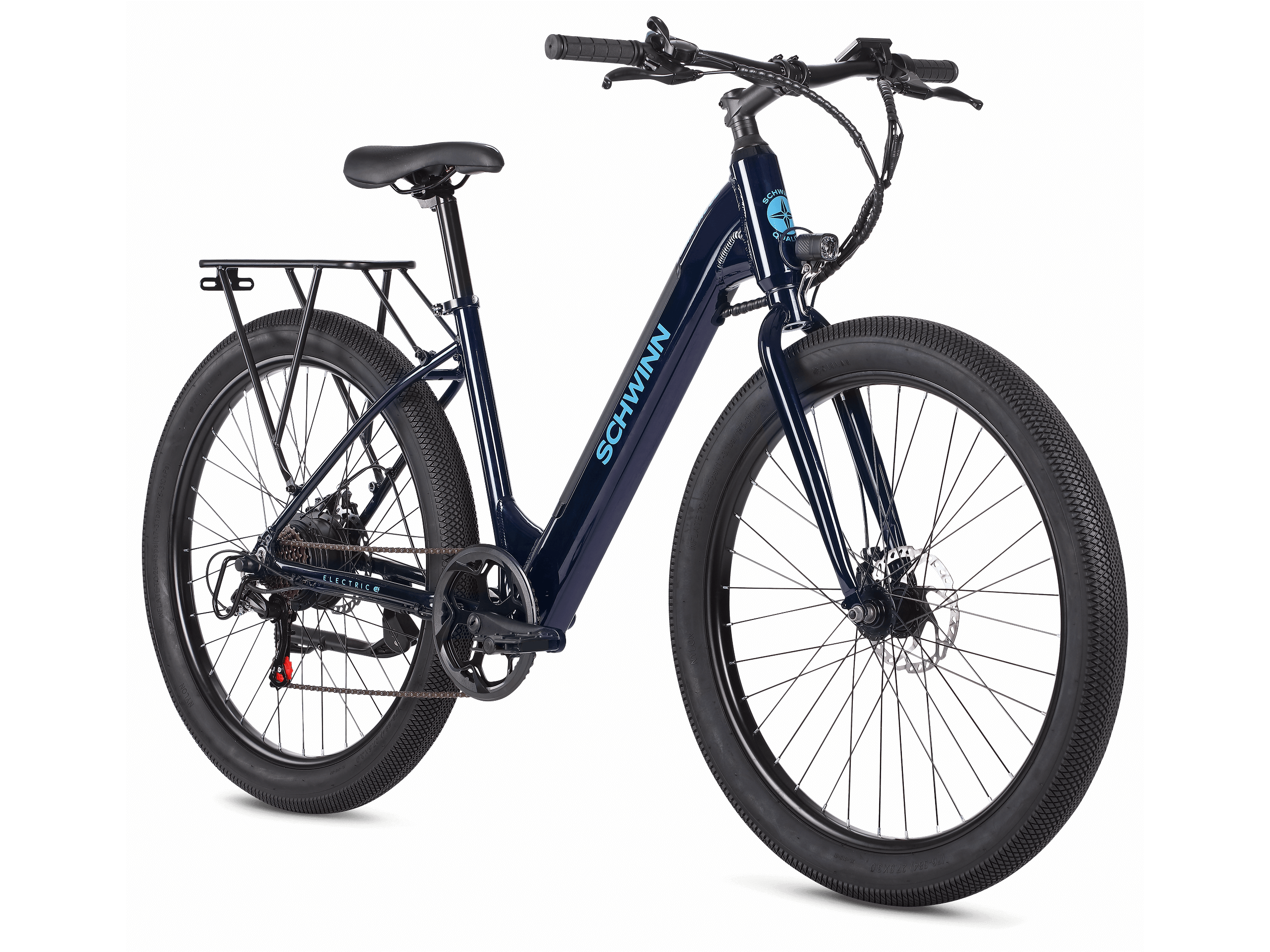 Schwinn Parkwood Electric Bike Electric Bike Blue