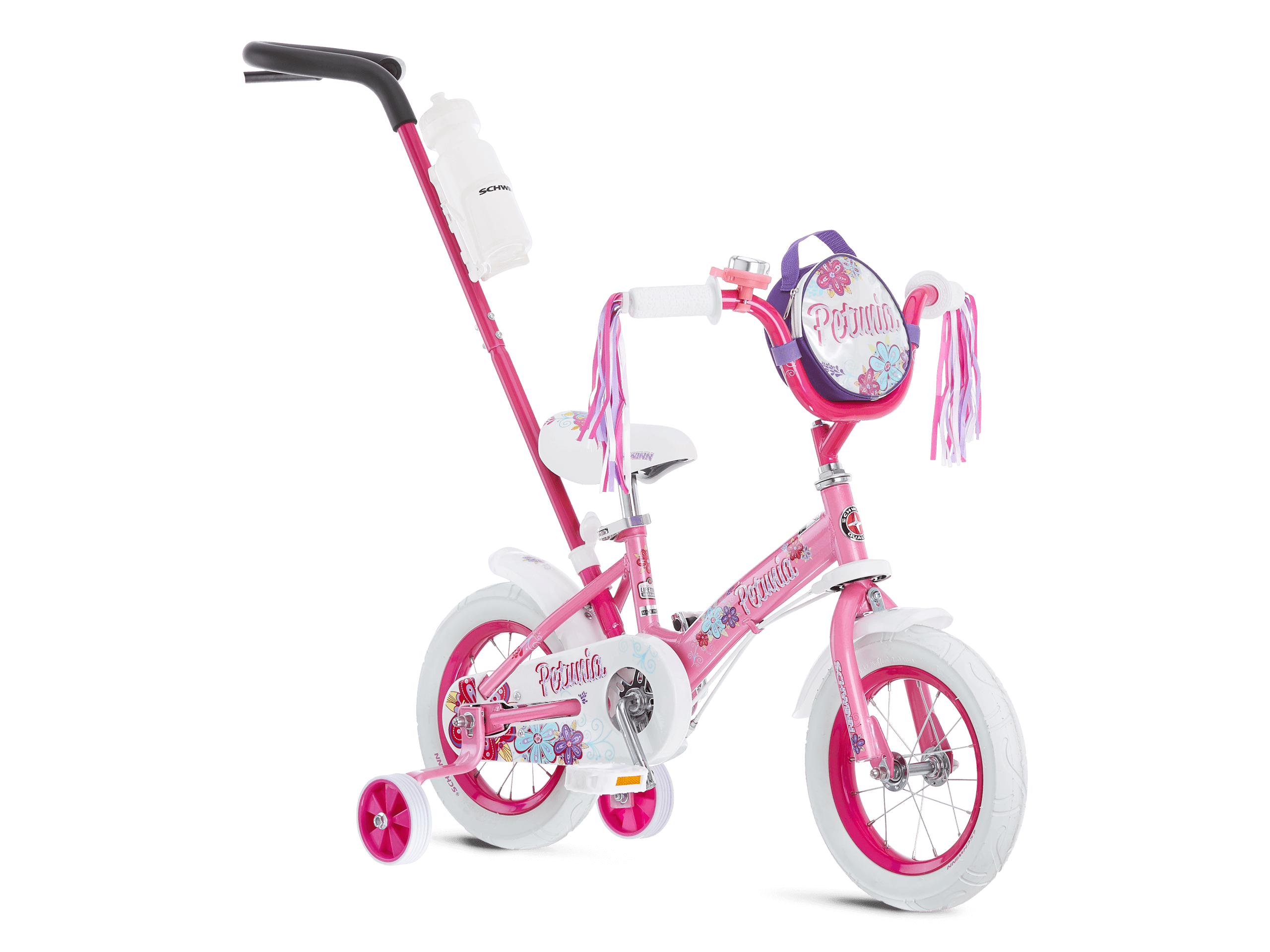 Schwinn Petunia 12in Kids Bike Pink