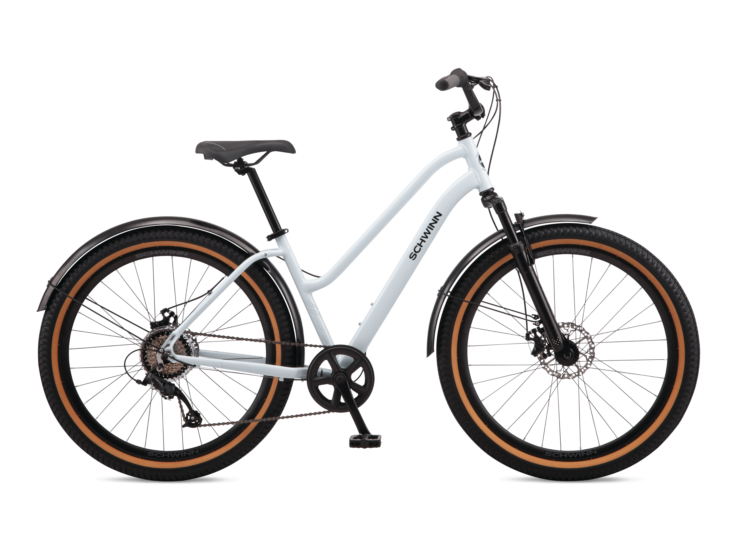 schwinn Vega CE Low-Step 27.5in Hybrid Bike White
