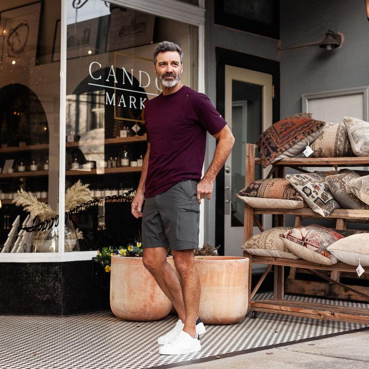 scottevest Action Adventure Shorts Gray