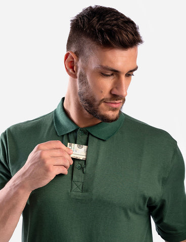 Scottevest Bamboo Polo Black