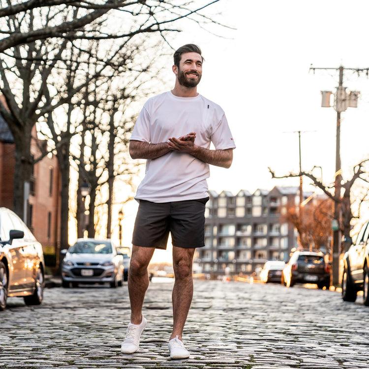 scottevest Covert Cargo Shorts Gray