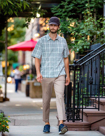 Scottevest Docksider Shirt Sky Multi